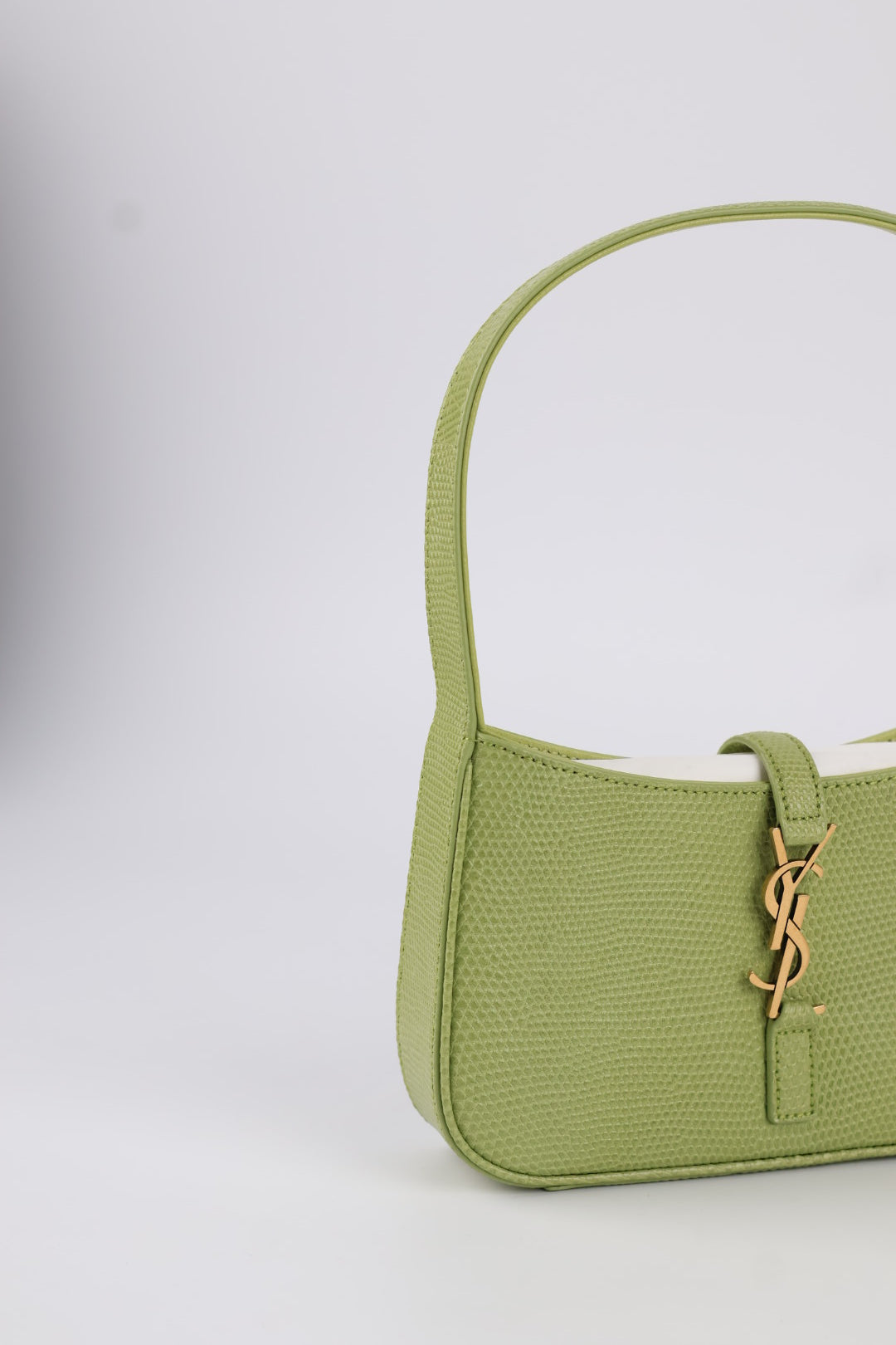 Saint Laurent Mini Hobo Le 5 À 7 Lizard