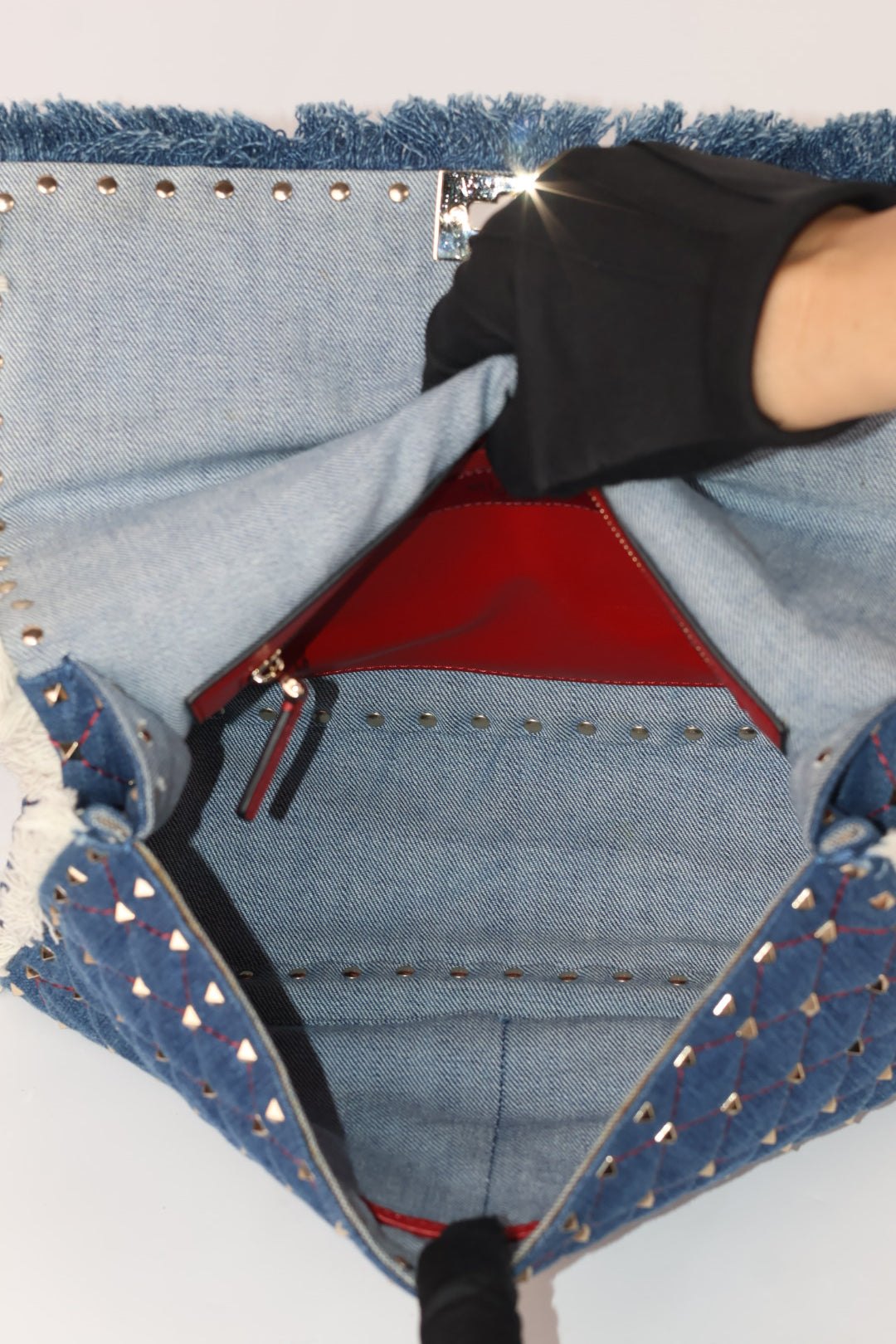 Valentino Rockstud Spike Denim Media