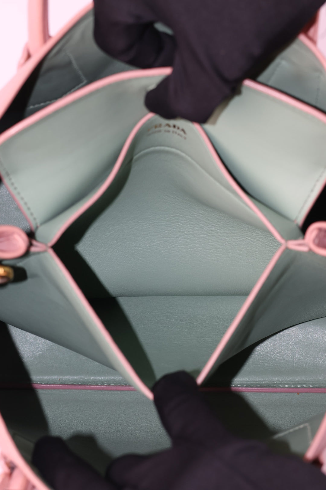 Prada Double Media Saffiano
