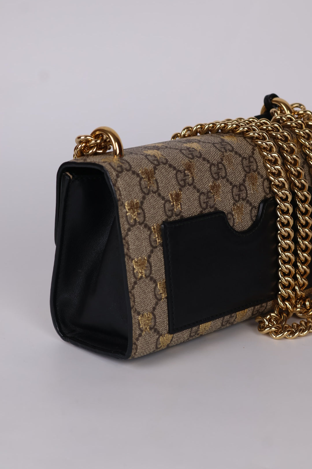 Gucci Padlock Chain Bee GG Supreme
