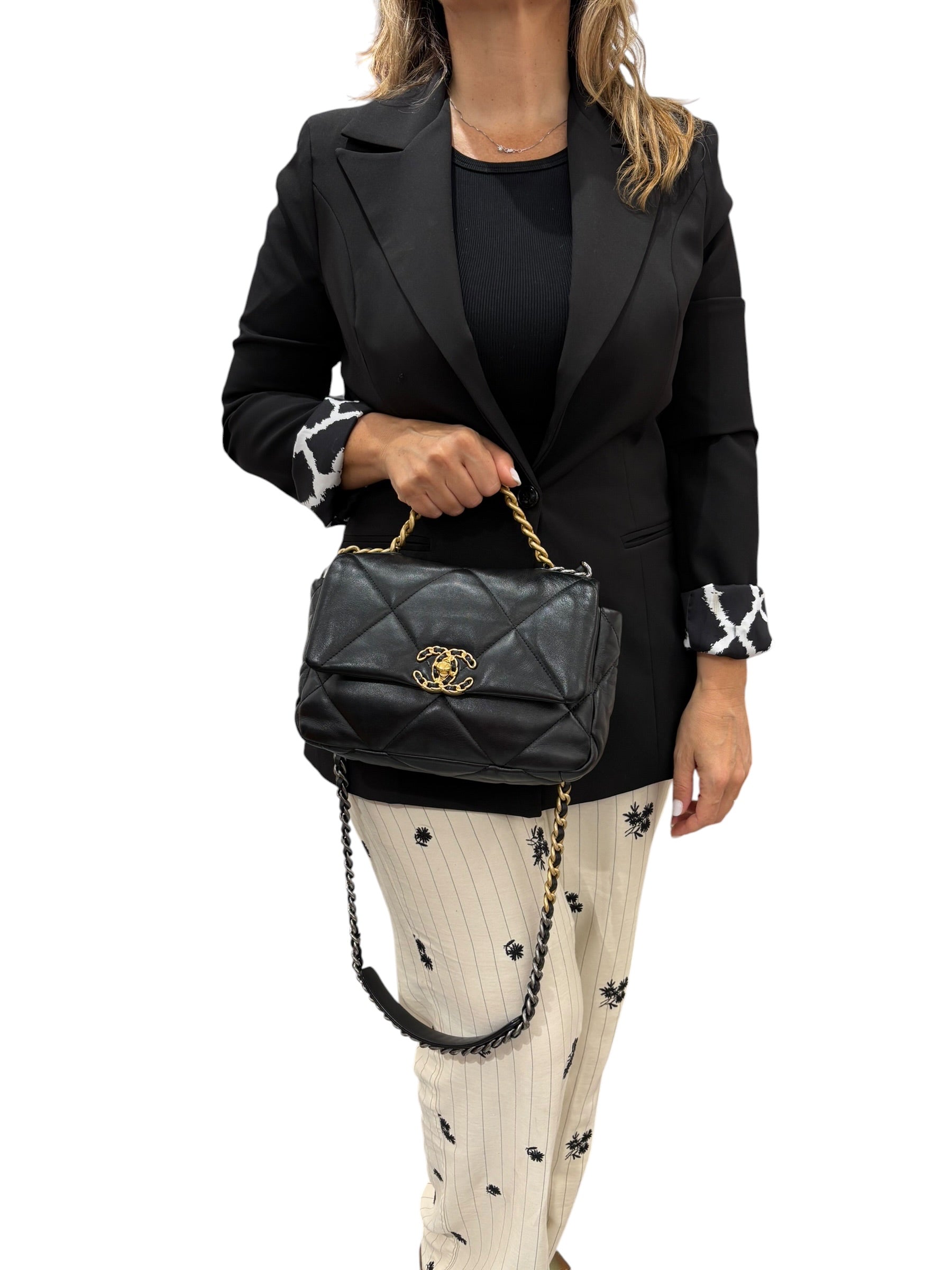 Chanel 19 in Pelle d’Agnello