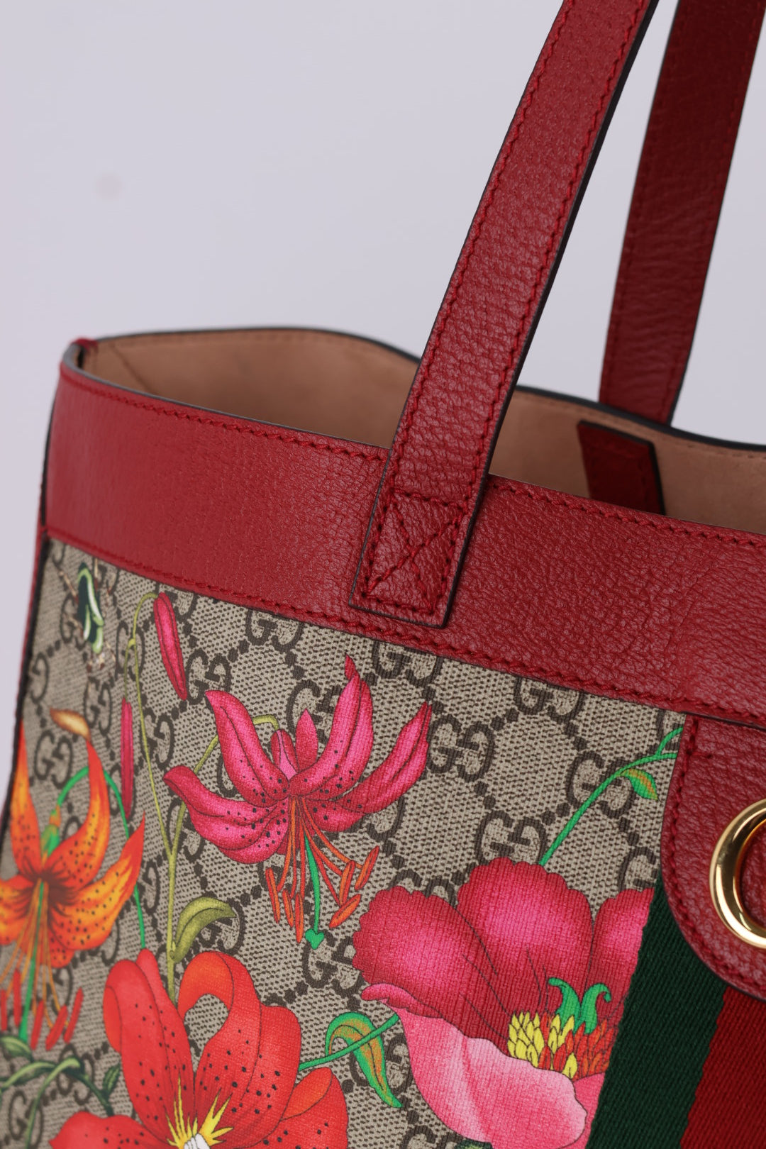 Gucci Ophidia Tote GG Flora