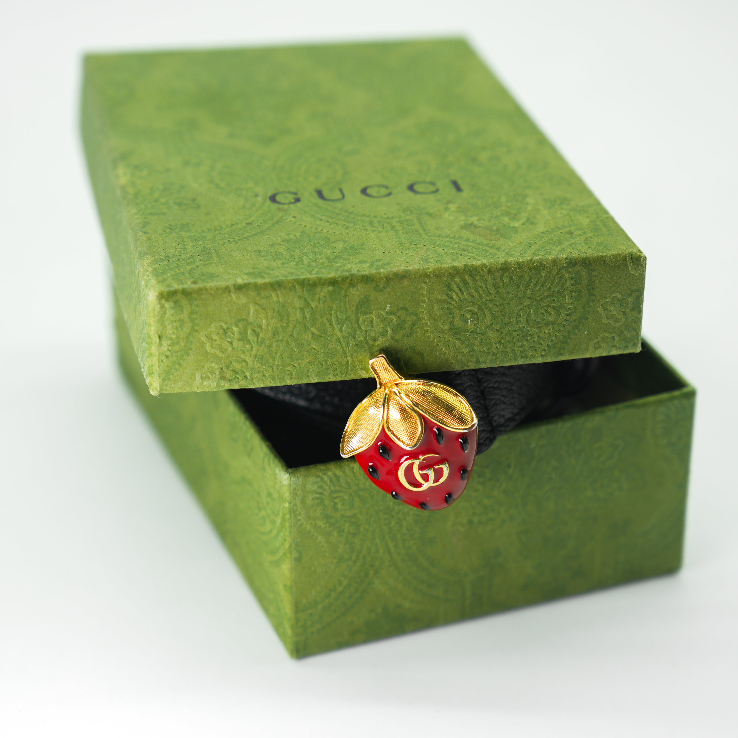 Gucci Cintura Fragola GG