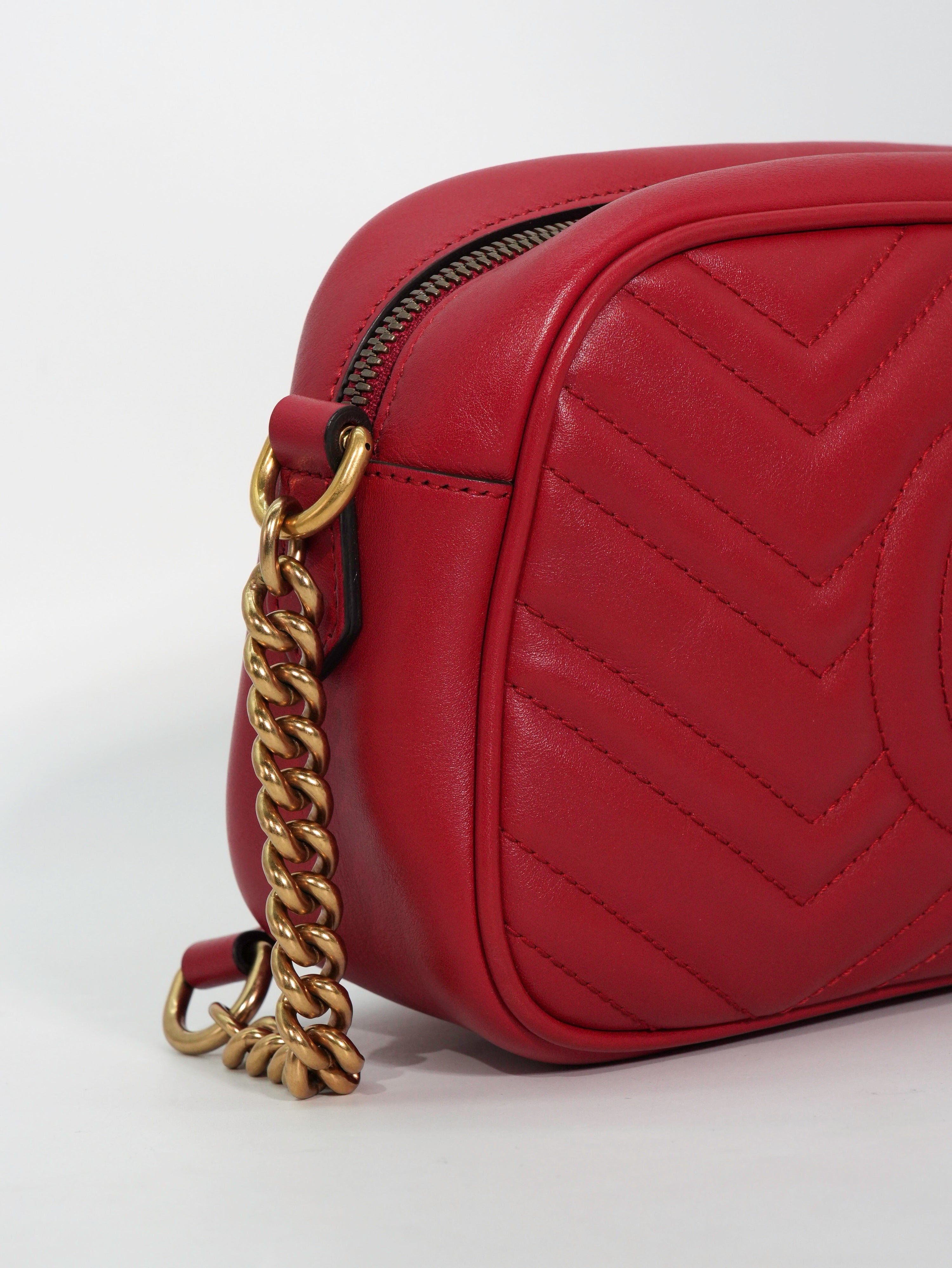 Gucci Marmont Camera Bag Matelassé