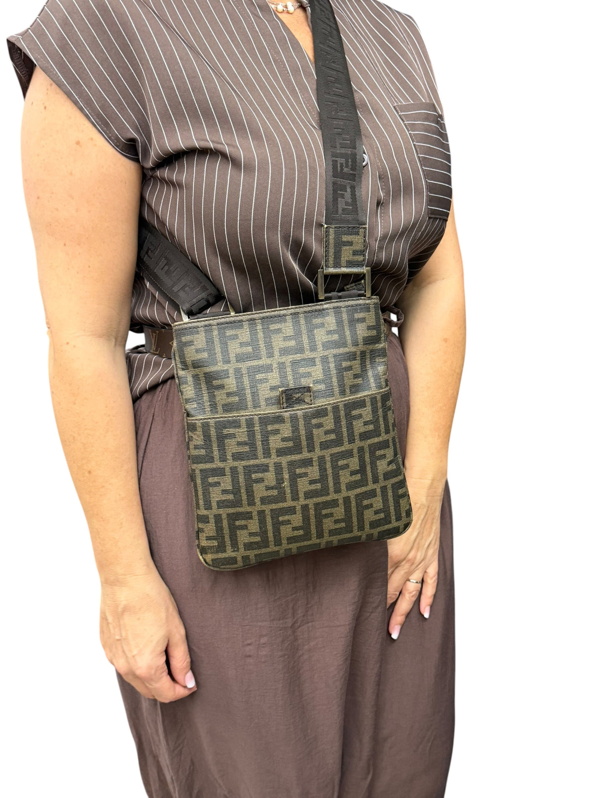 Fendi Messenger FF Logo