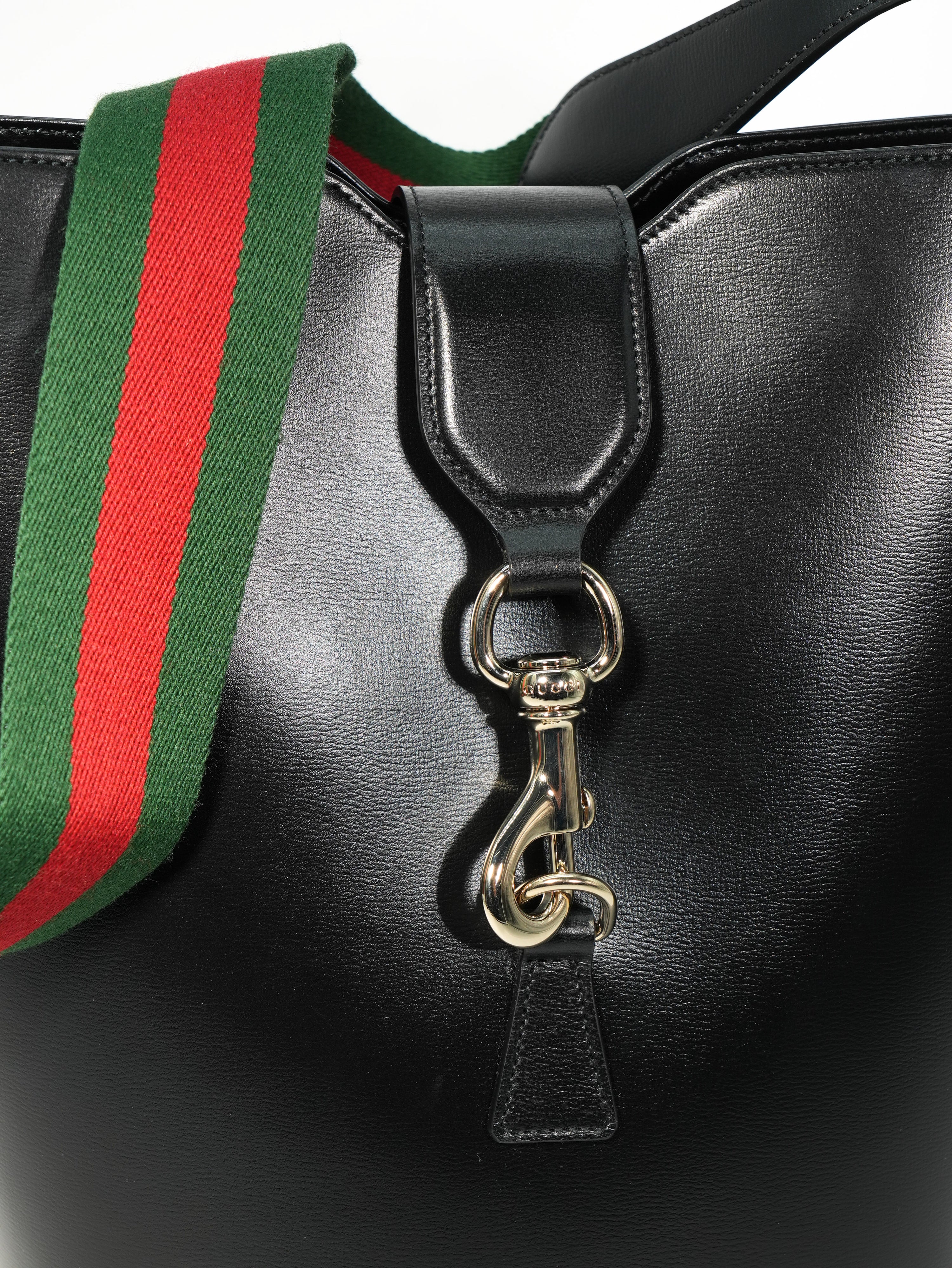 Gucci Jackie Bucket in Pelle
