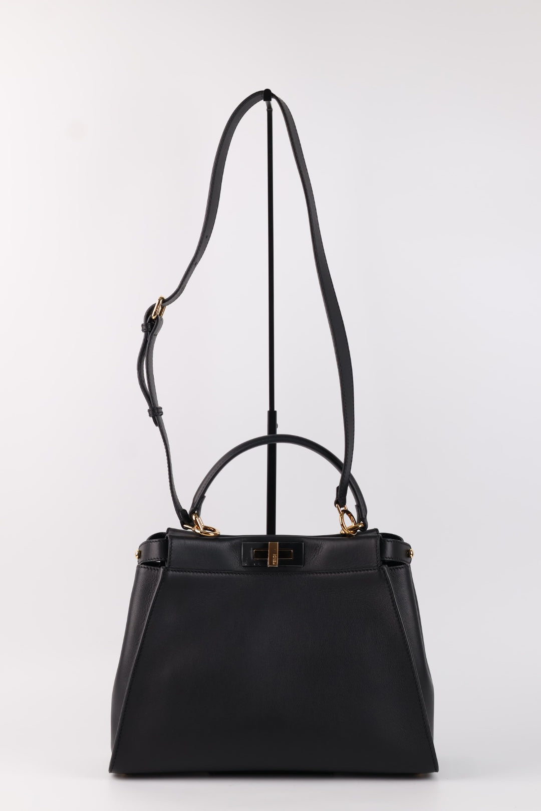 Fendi Peekaboo Media in Pelle