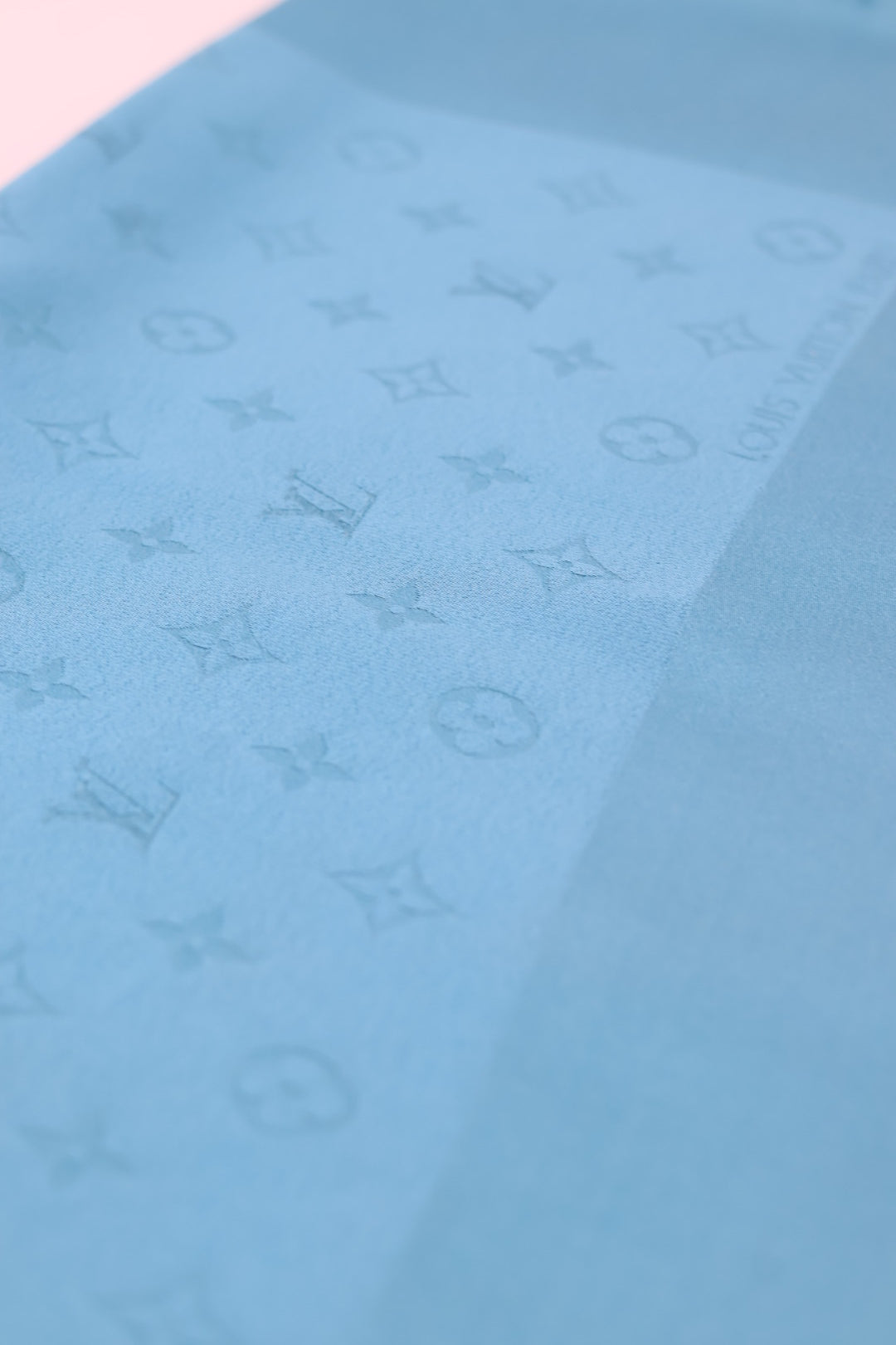 Louis Vuitton Foulard Turchese in Monogram