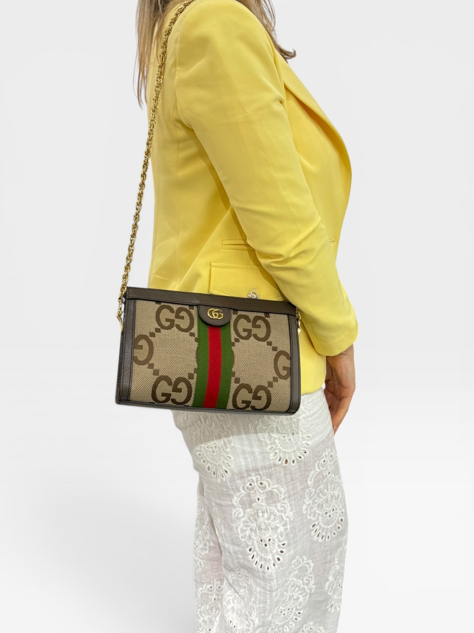 Gucci Ophidia Chain GG Jumbo