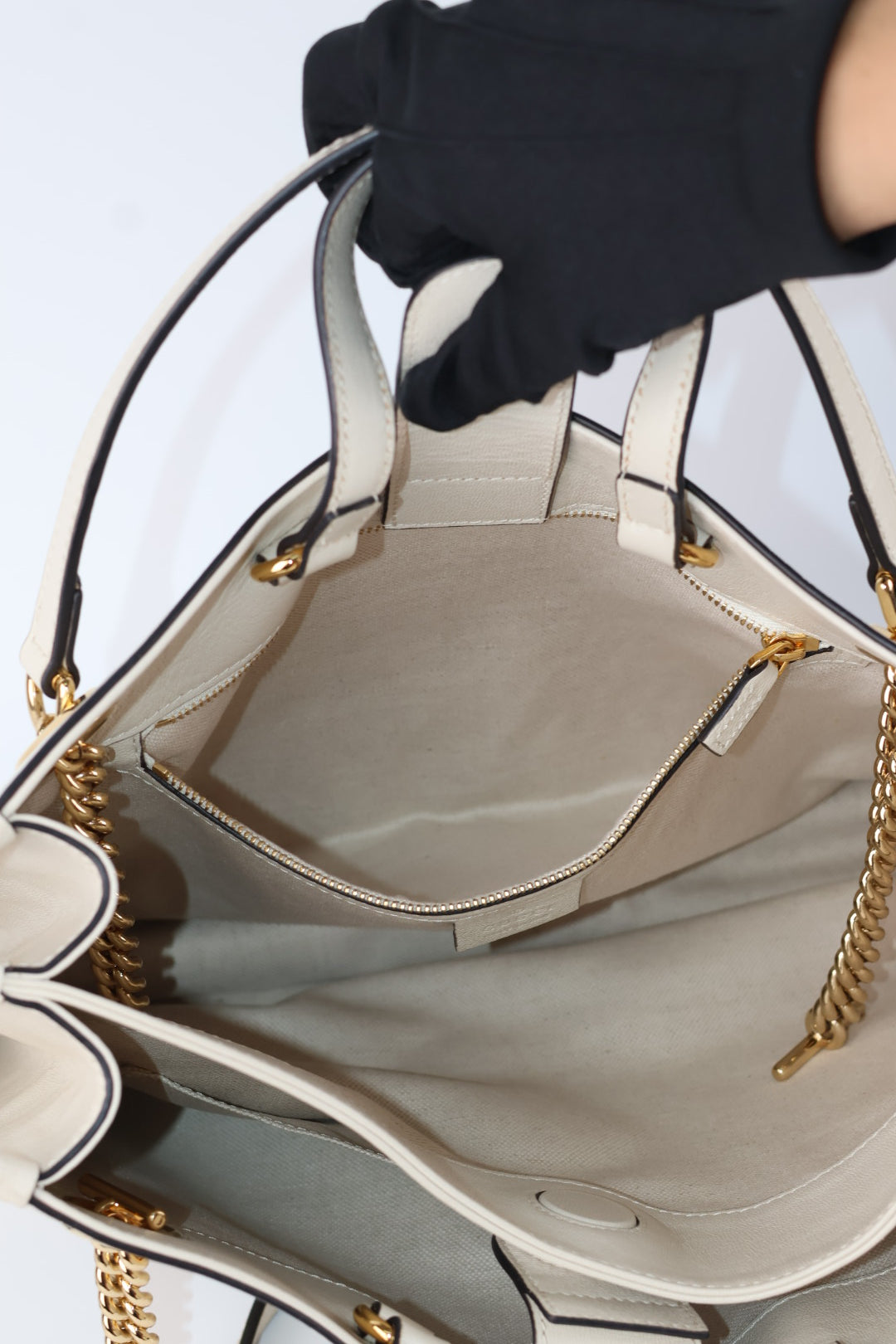 Gucci Horsebit Tote in Pelle