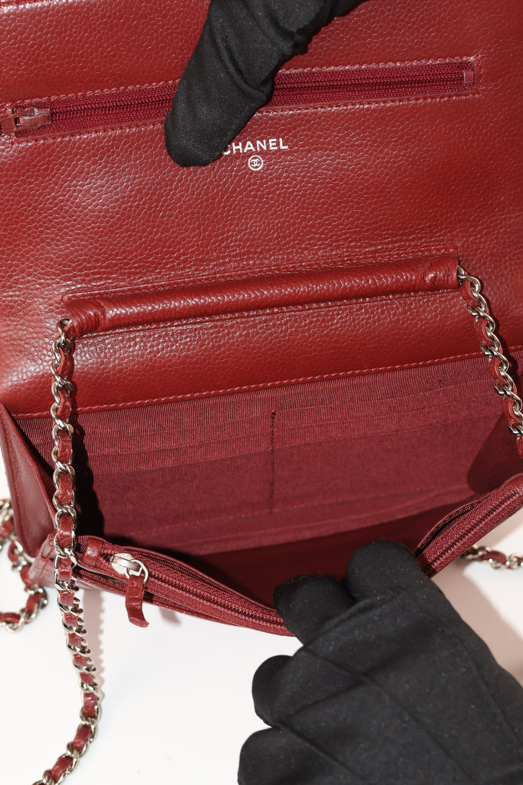 Chanel Classic Woc Caviar