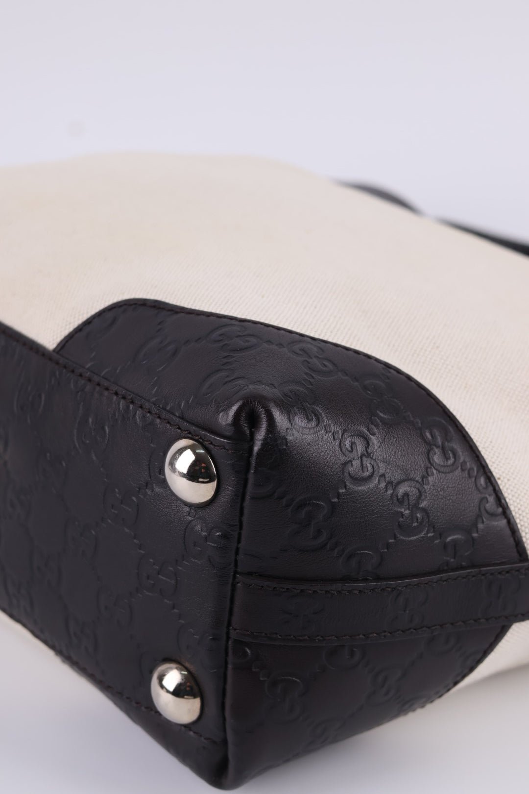 Gucci Tote Tela e Pelle