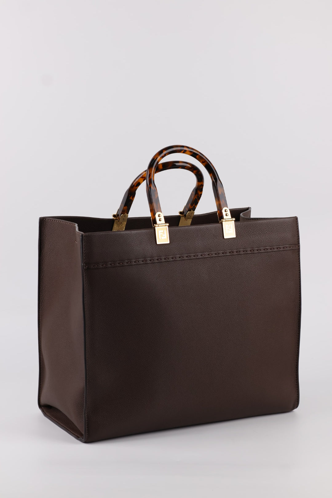 Fendi Sunshine Media in Pelle