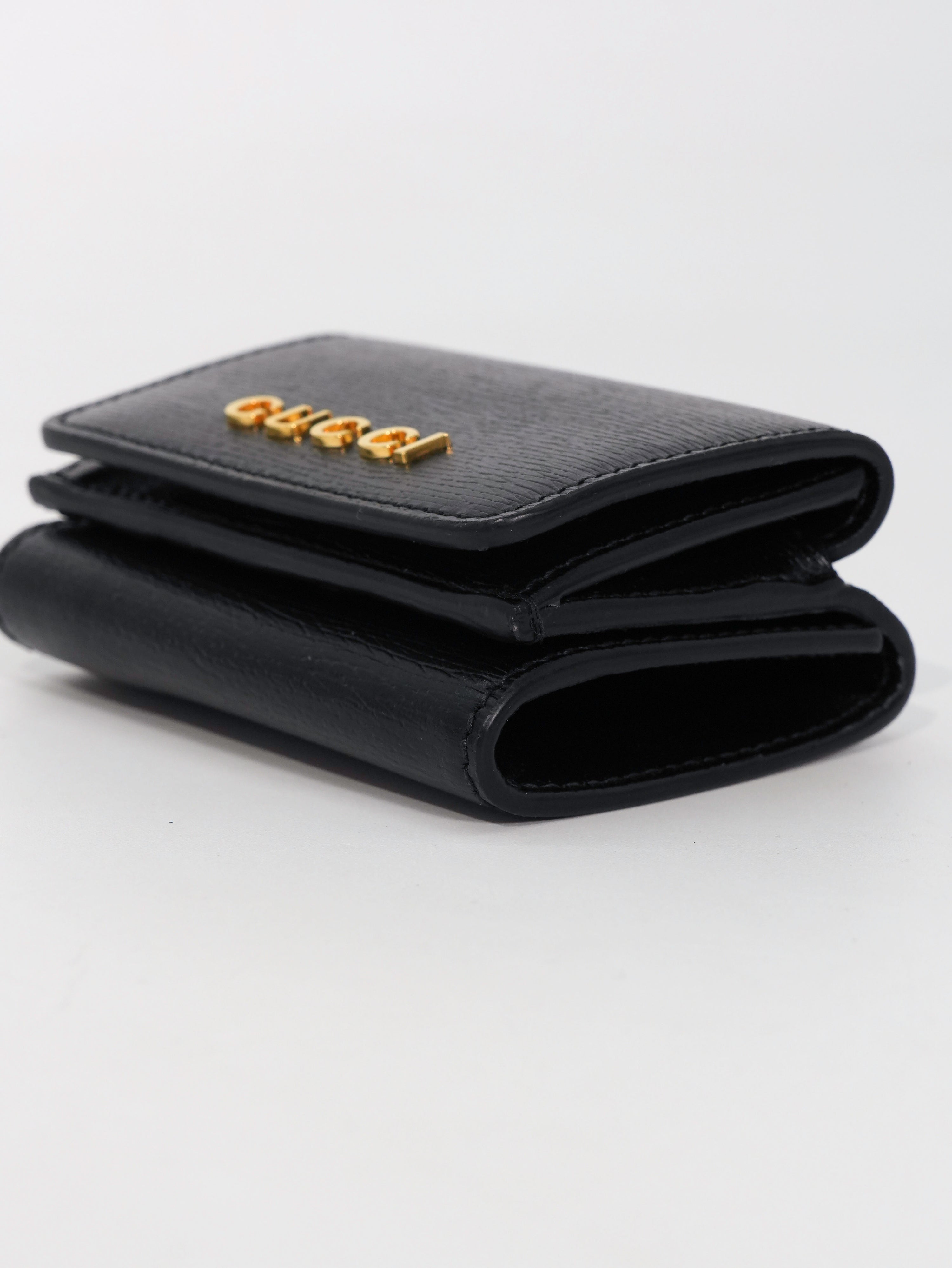 Gucci Portafoglio Compatto Lettering