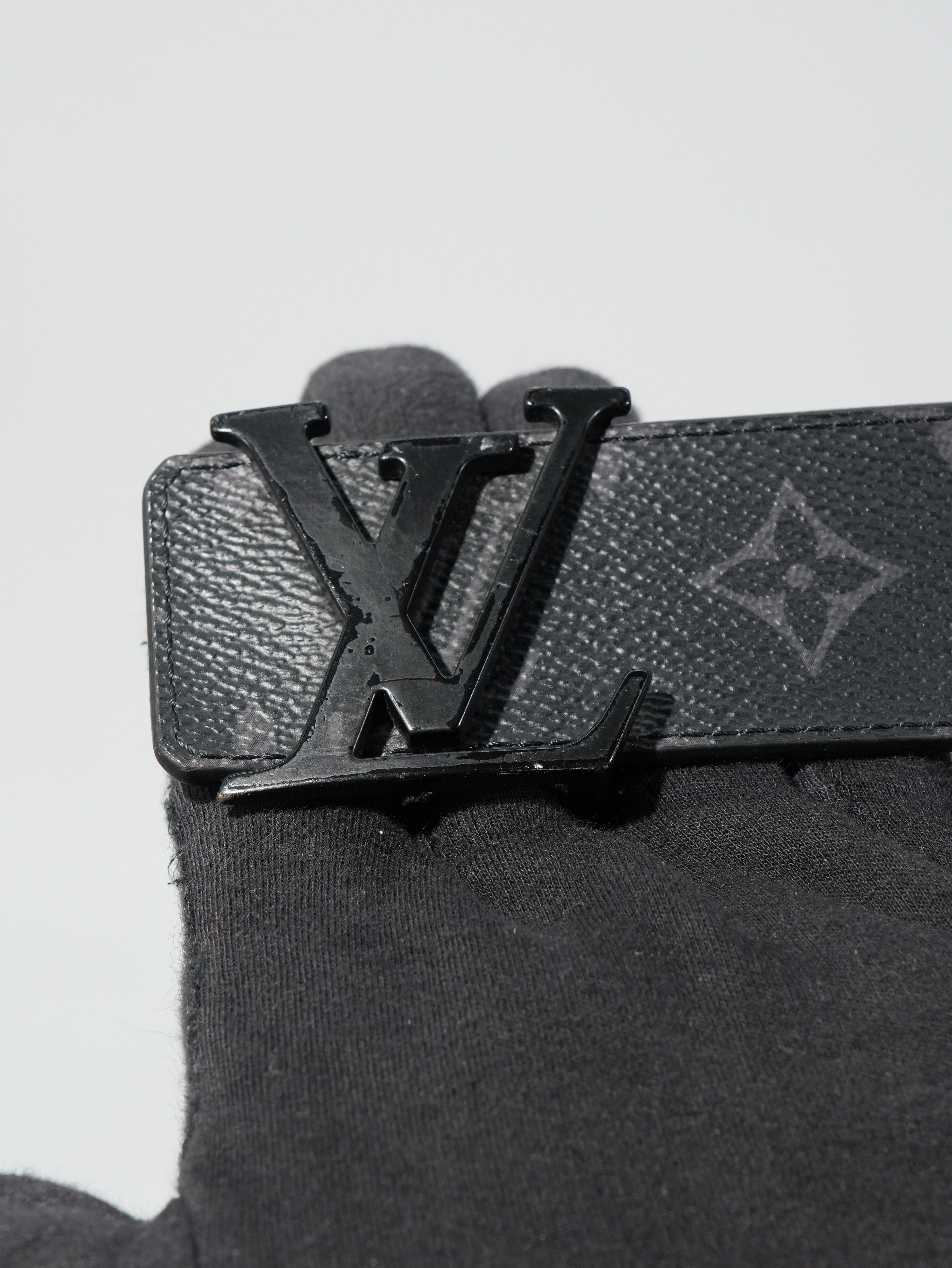 Louis Vuitton Cintura Initiales Monogram Eclipse