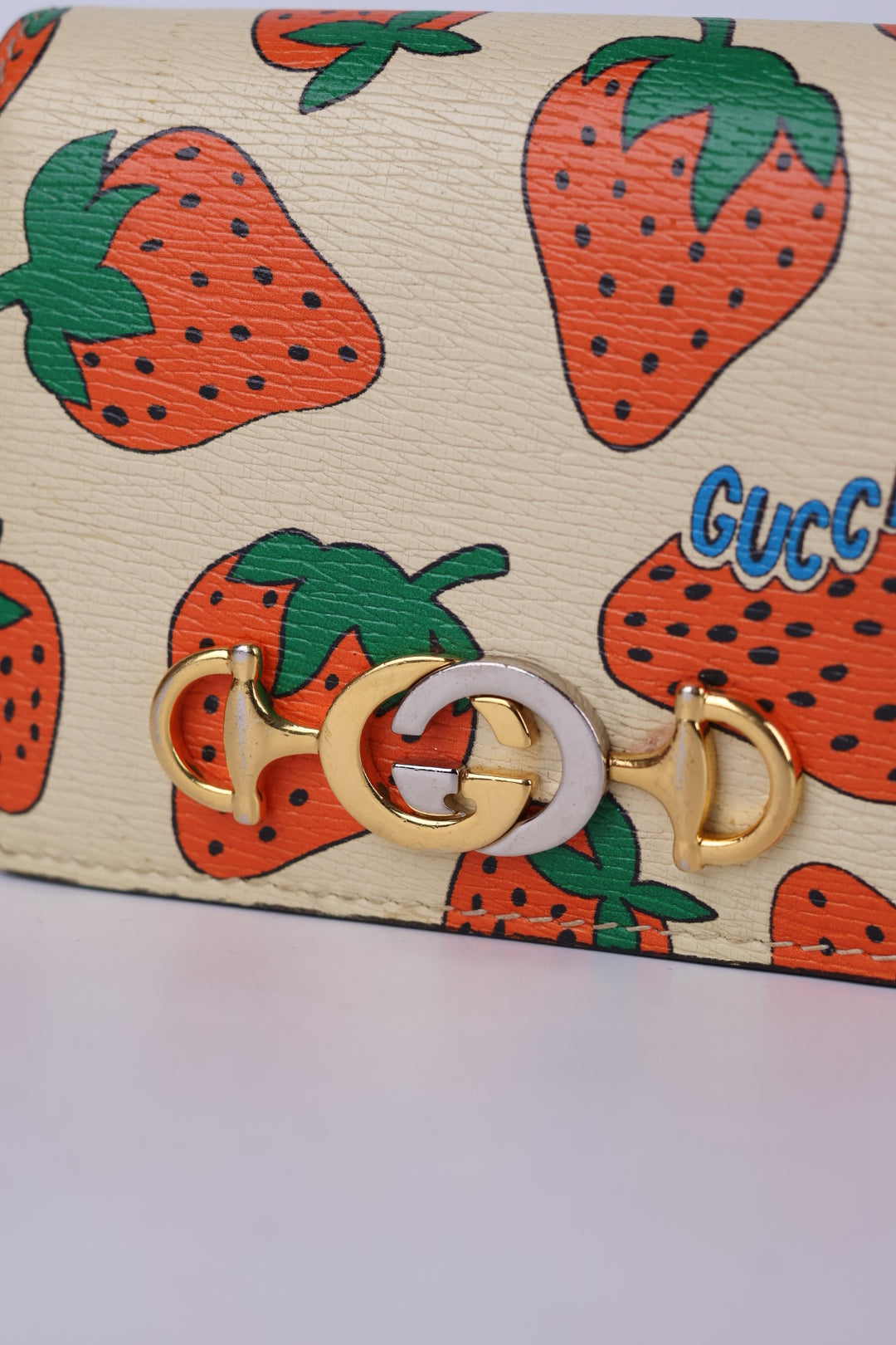 Gucci Portafoglio Zumi Fragole