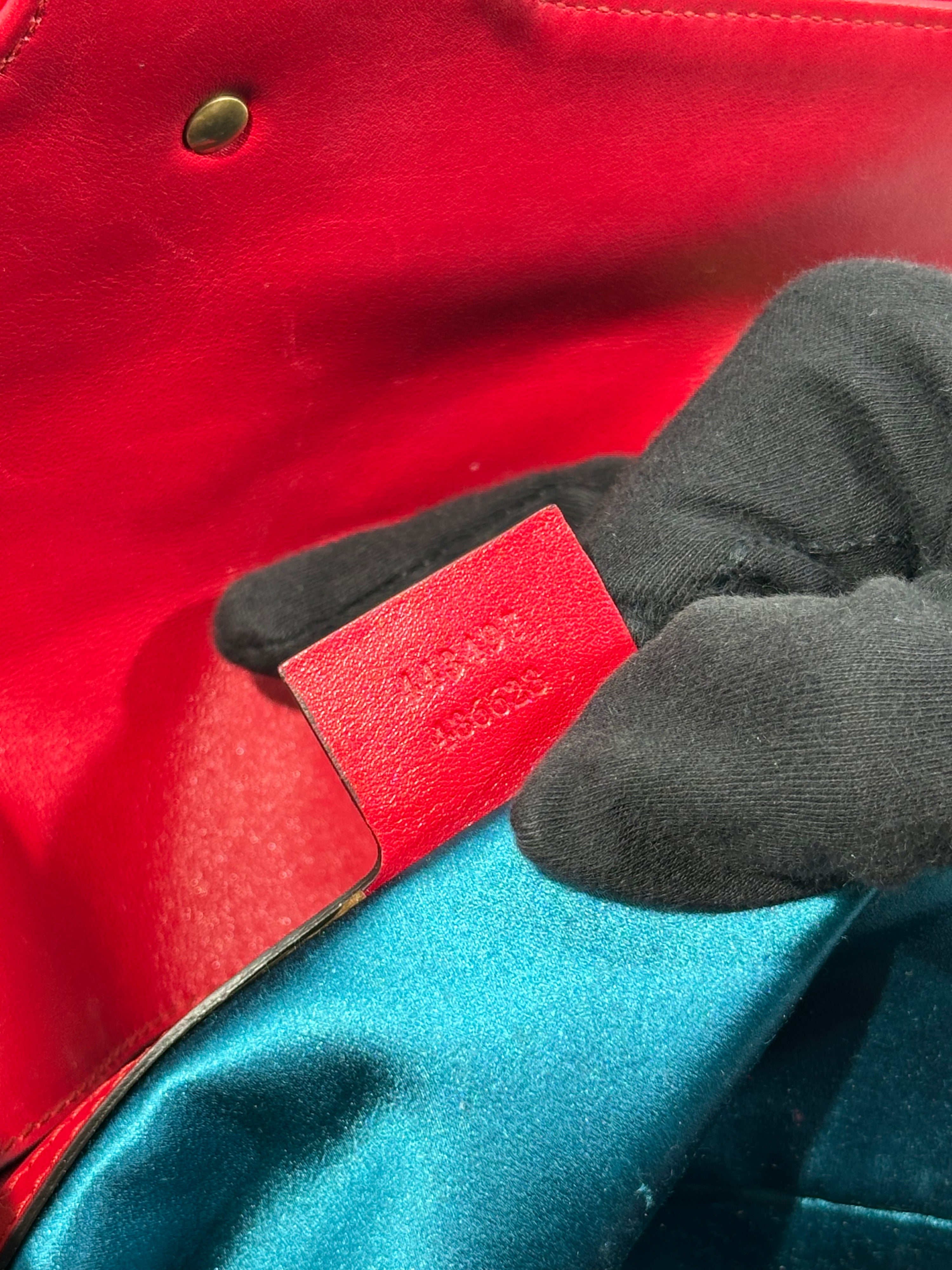 Gucci Marmont Media Velvet Matelassé