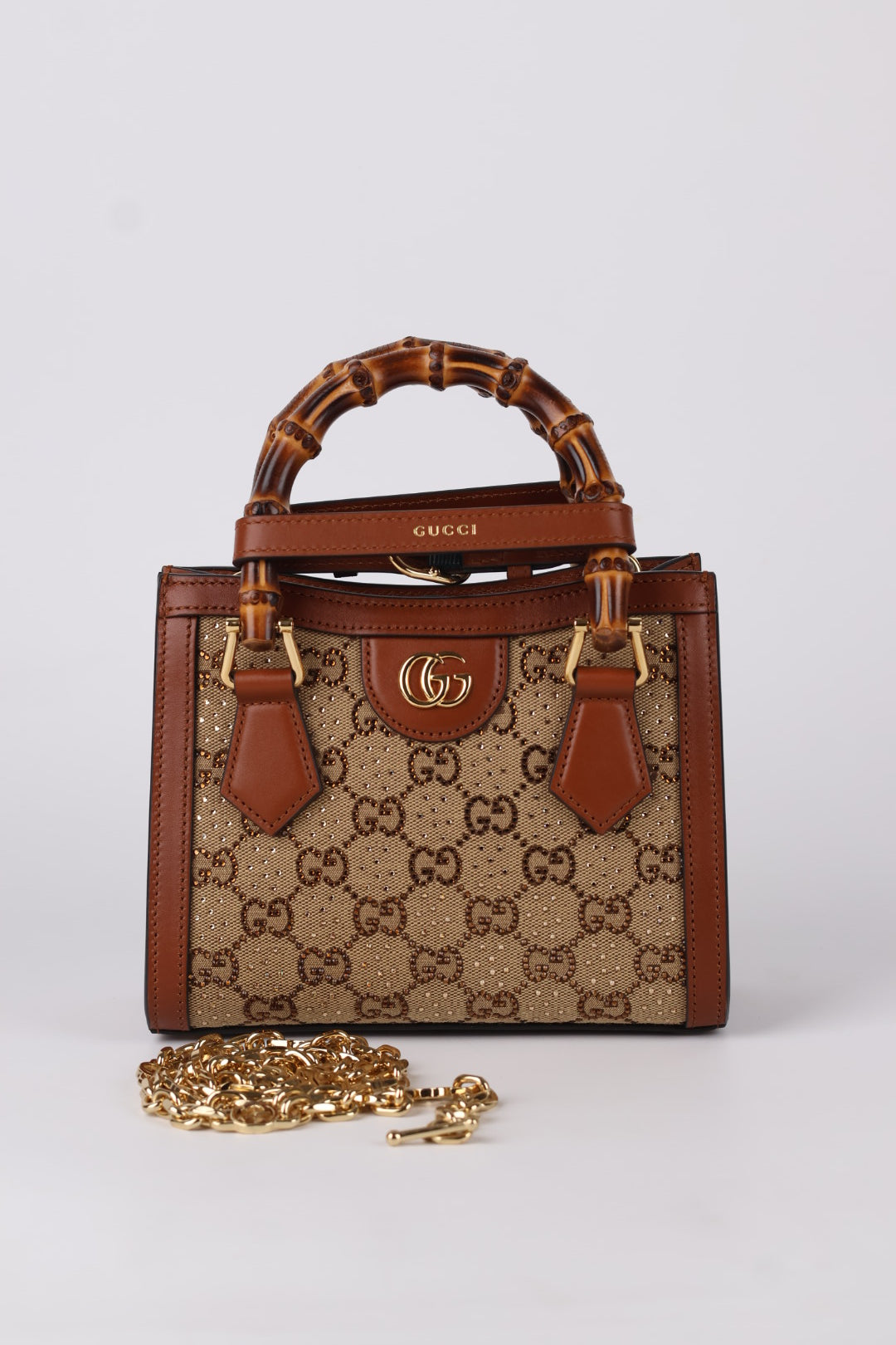 Gucci Mini Diana GG Crystal