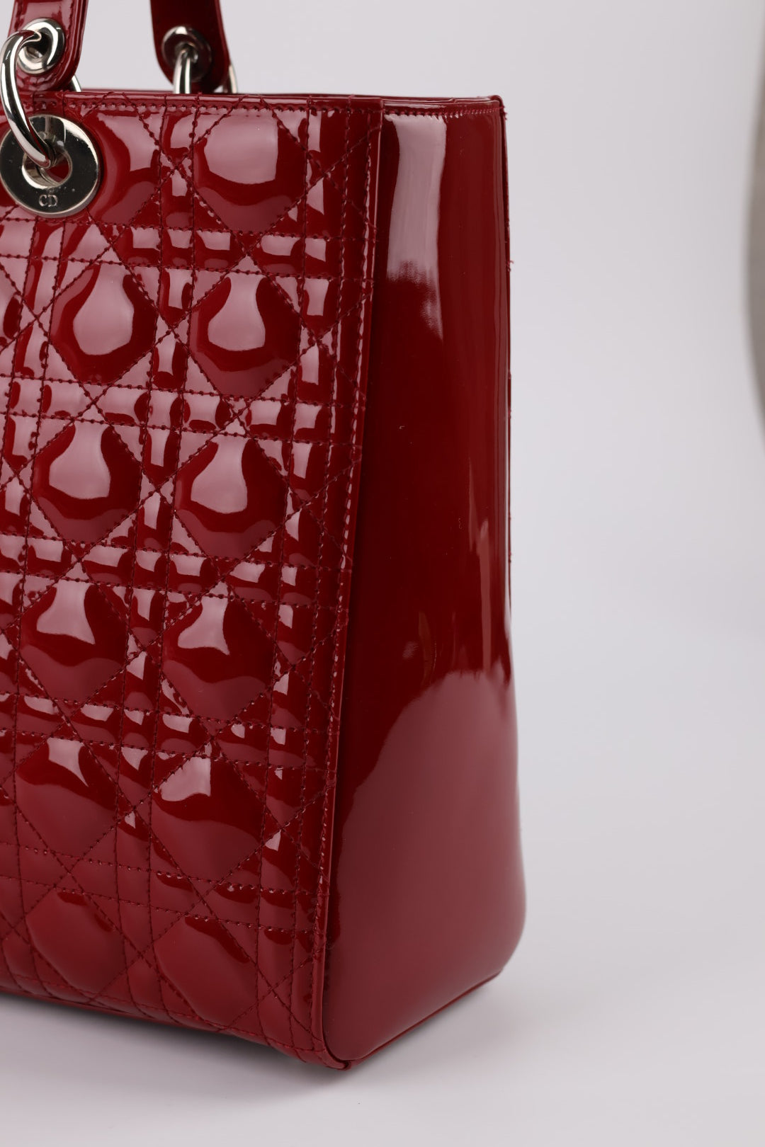 Lady Dior Large Vernis