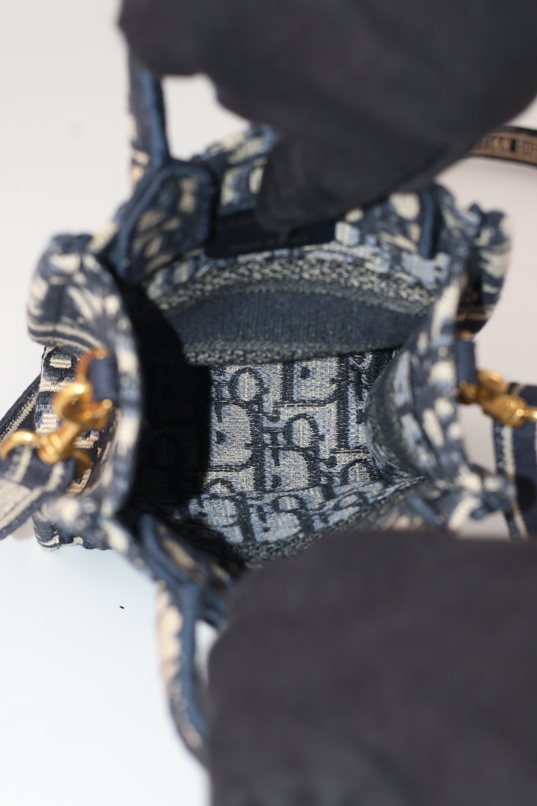 Dior Mini Book Tote Jacquard Oblique