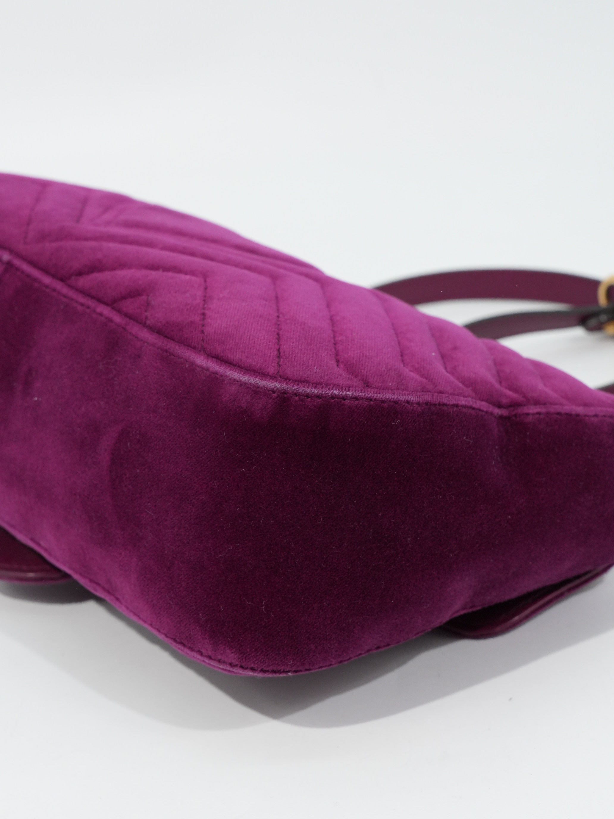 Gucci Marmont Media Velvet Matelassé