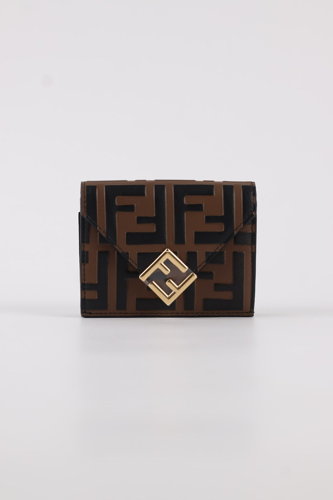 Fendi Portafoglio Compatto FF Diamonds