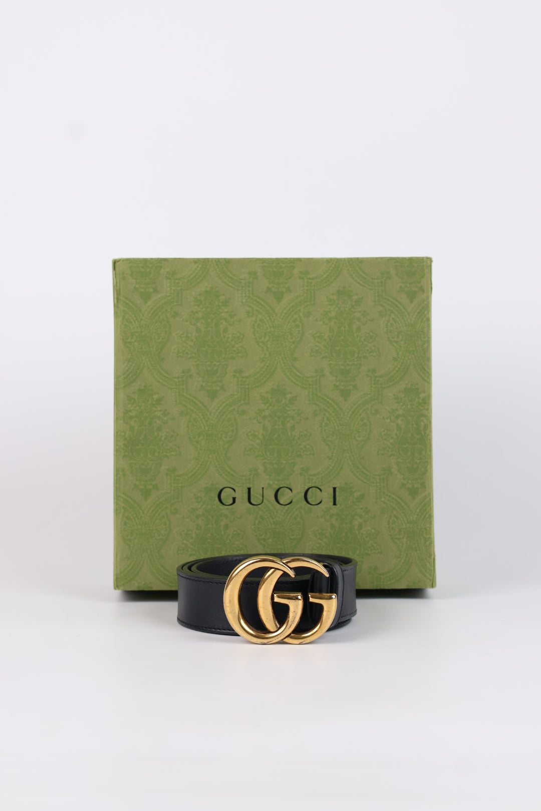 Gucci Cintura GG Marmont in Pelle