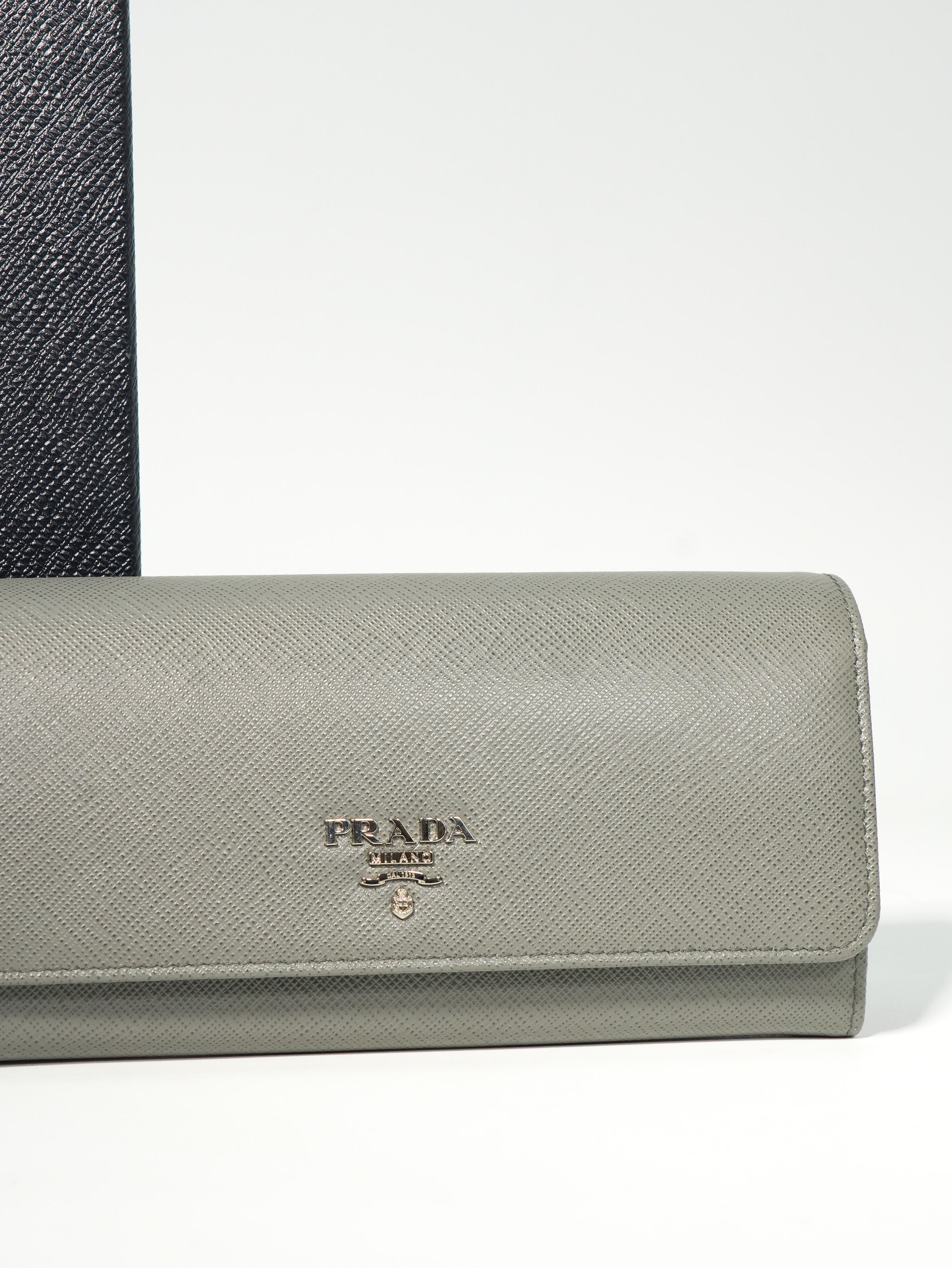 Prada Portafoglio Saffiano Lungo