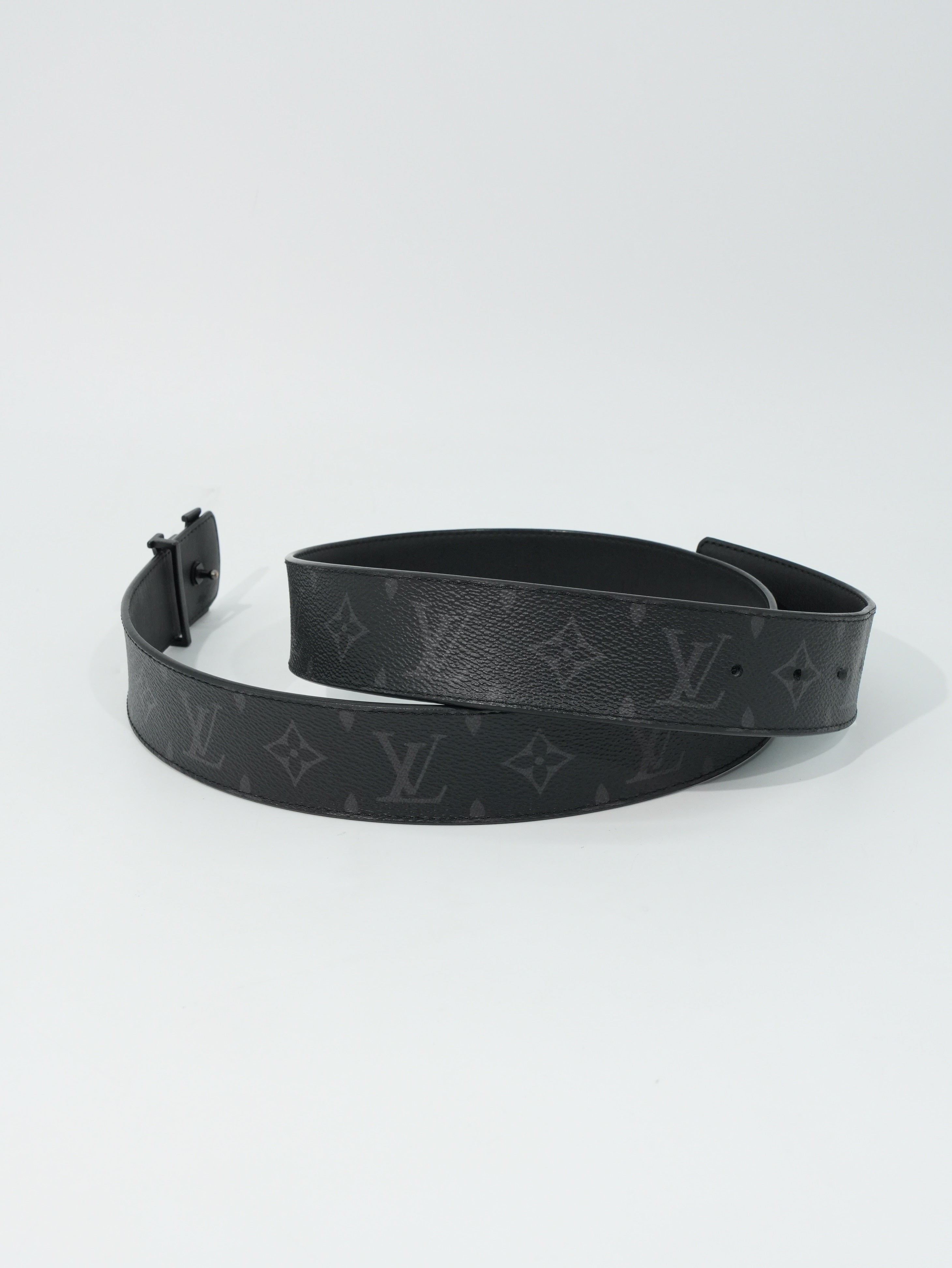 Louis Vuitton Cintura Initiales Monogram Eclipse