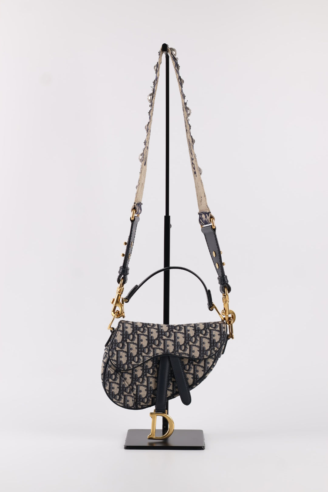 Dior Mini Saddle Jacquard Oblique