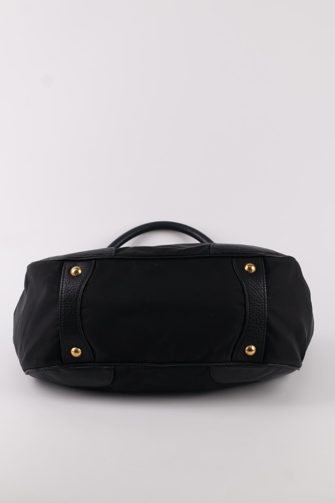 Prada Tote a spalla Nylon e Pelle