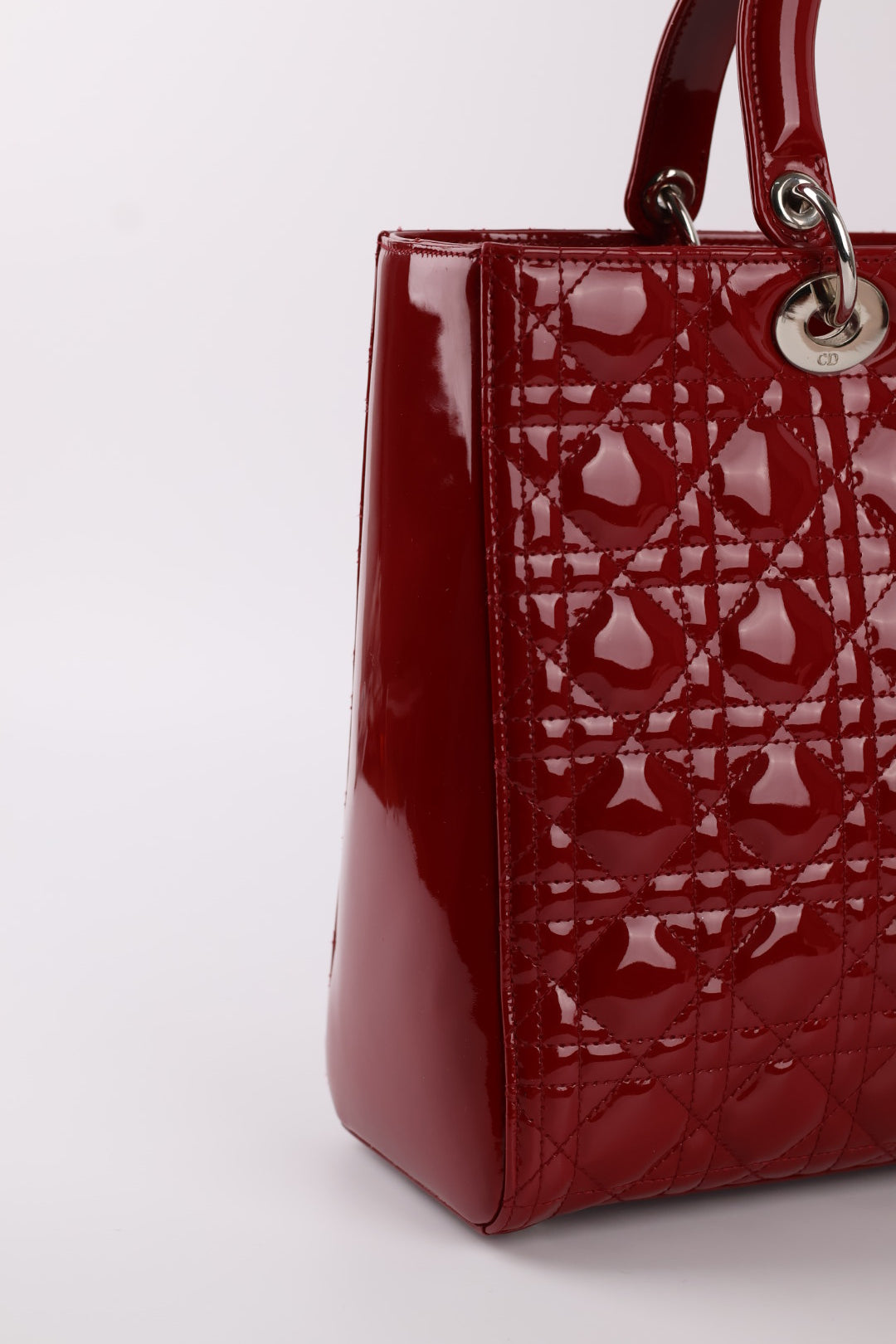 Lady Dior Large Vernis