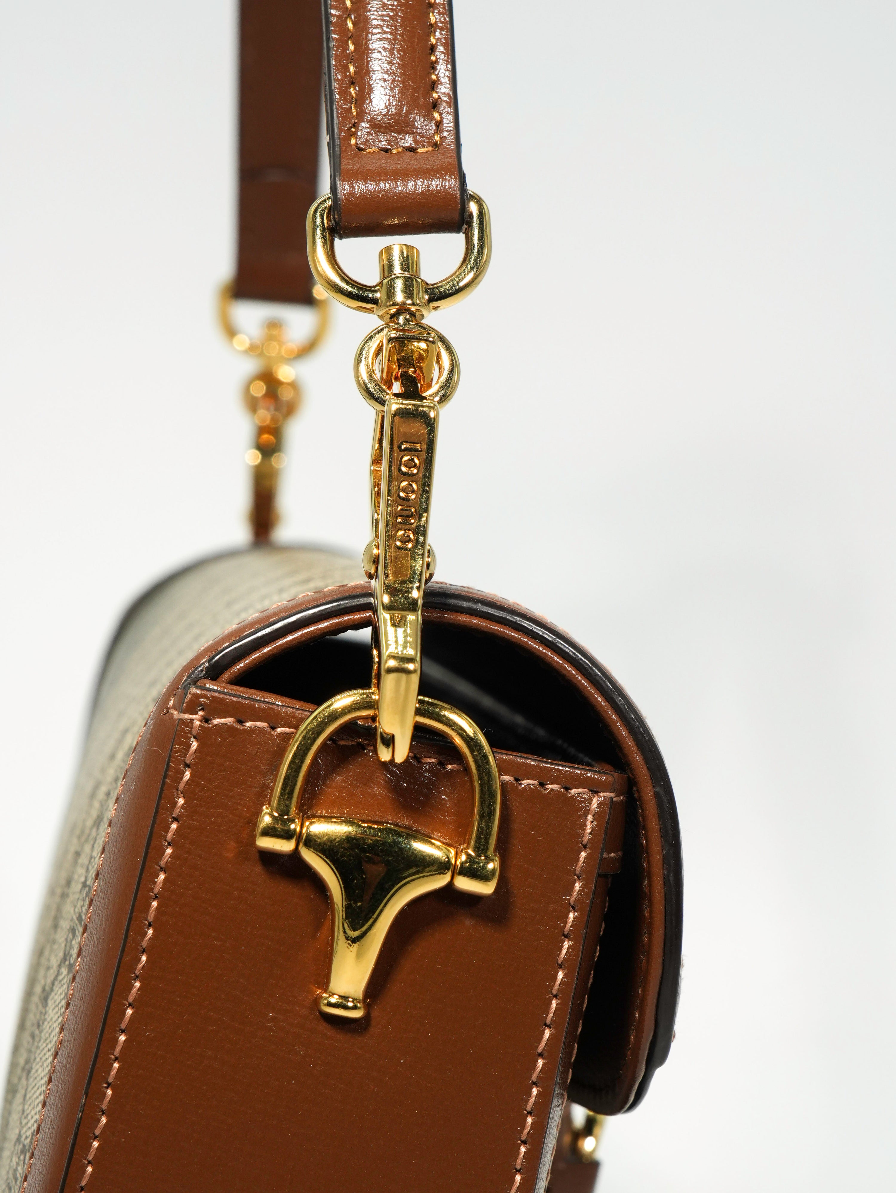 Gucci Horsebit East-West GG Supreme