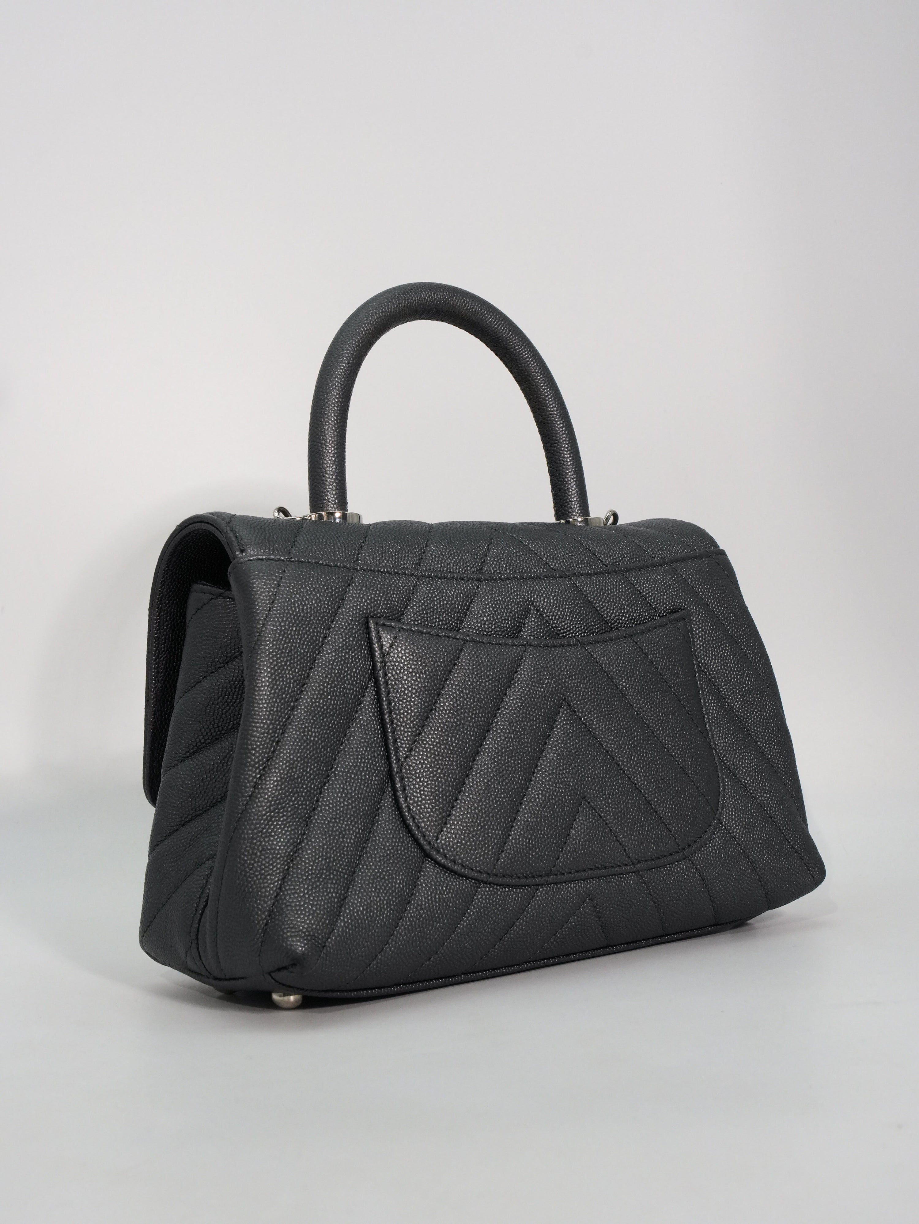 Chanel Coco Handle Caviar