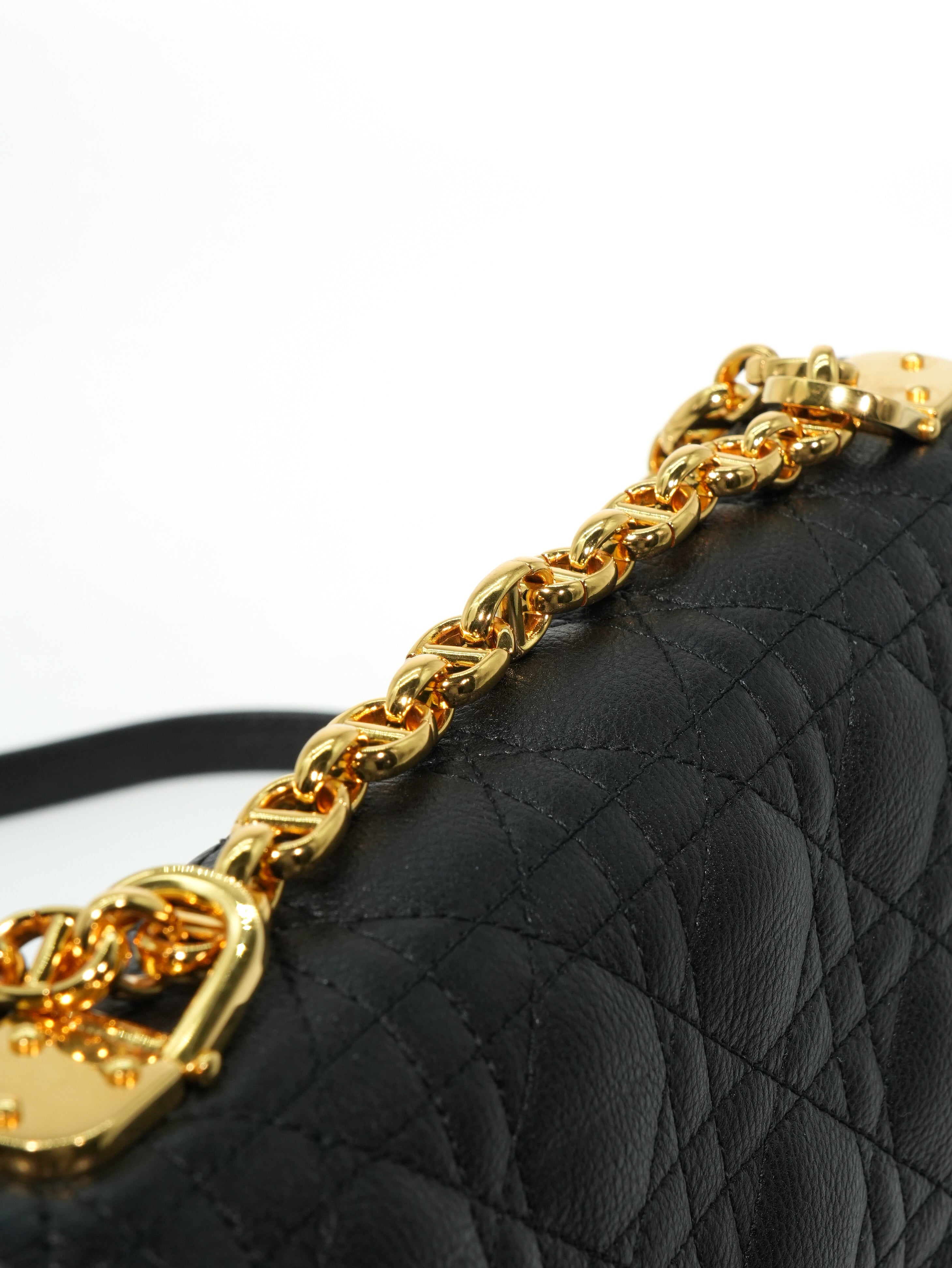 Dior Caro Media in Pelle