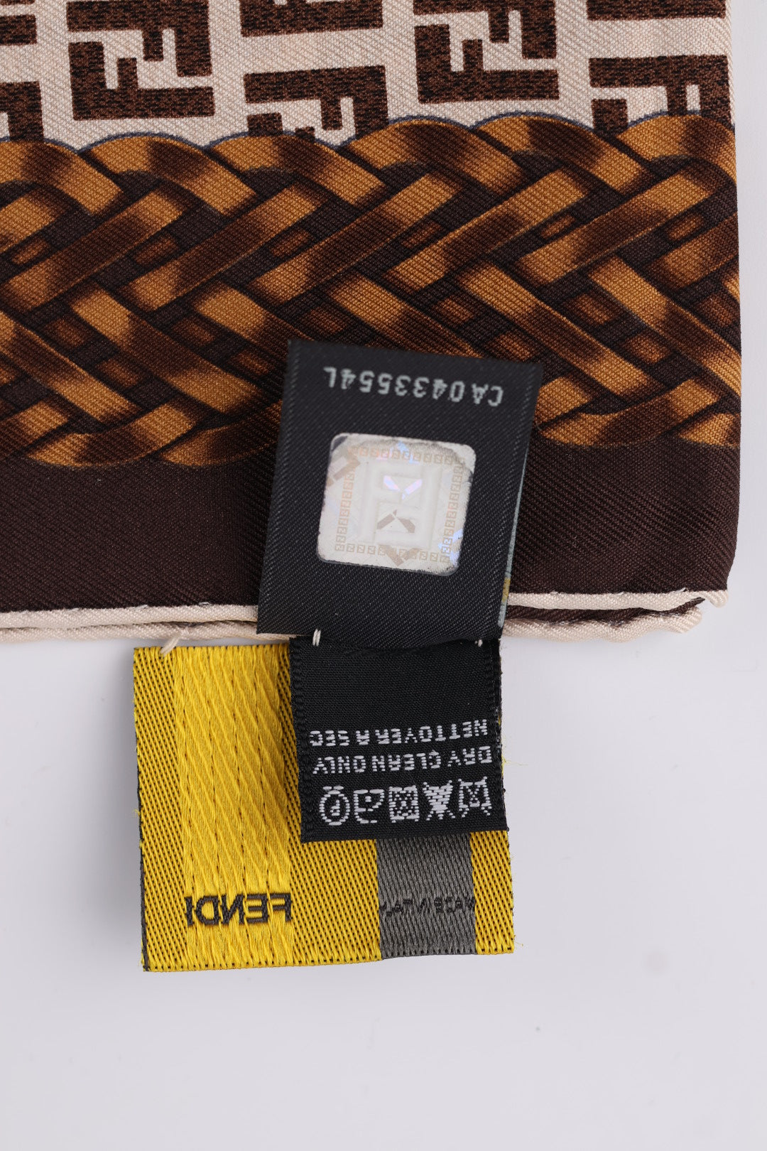 Fendi Foulard FF Logo