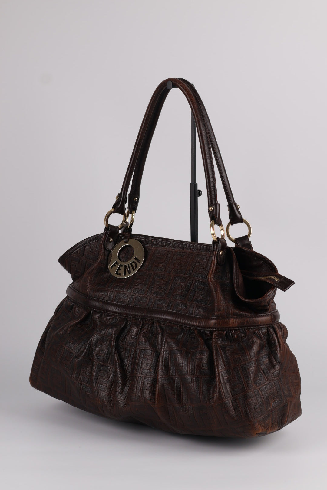 Fendi Tote Chef in Pelle FF Logo