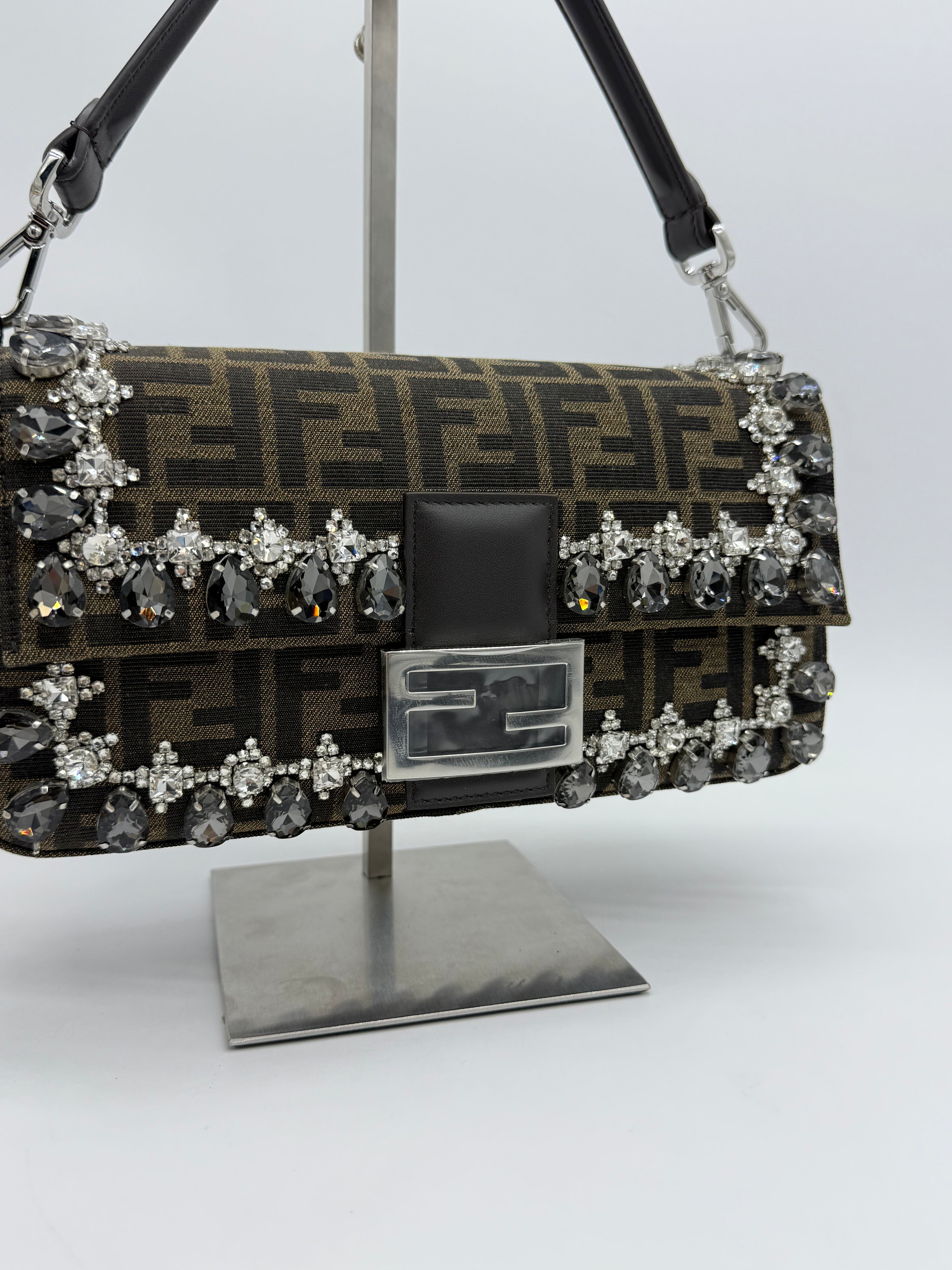 Fendi Baguette FF Crystal