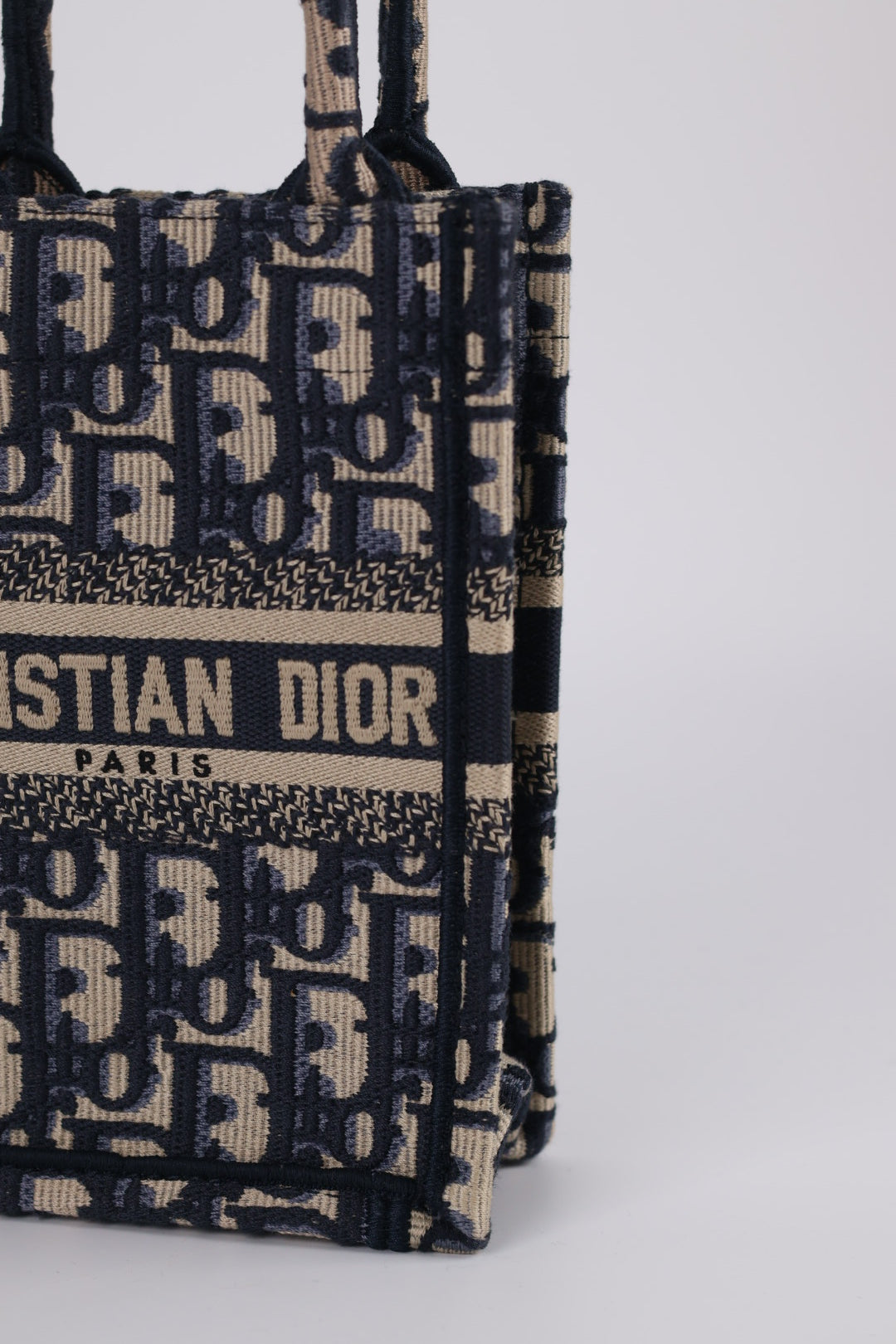 Dior Mini Book Tote Jacquard Oblique