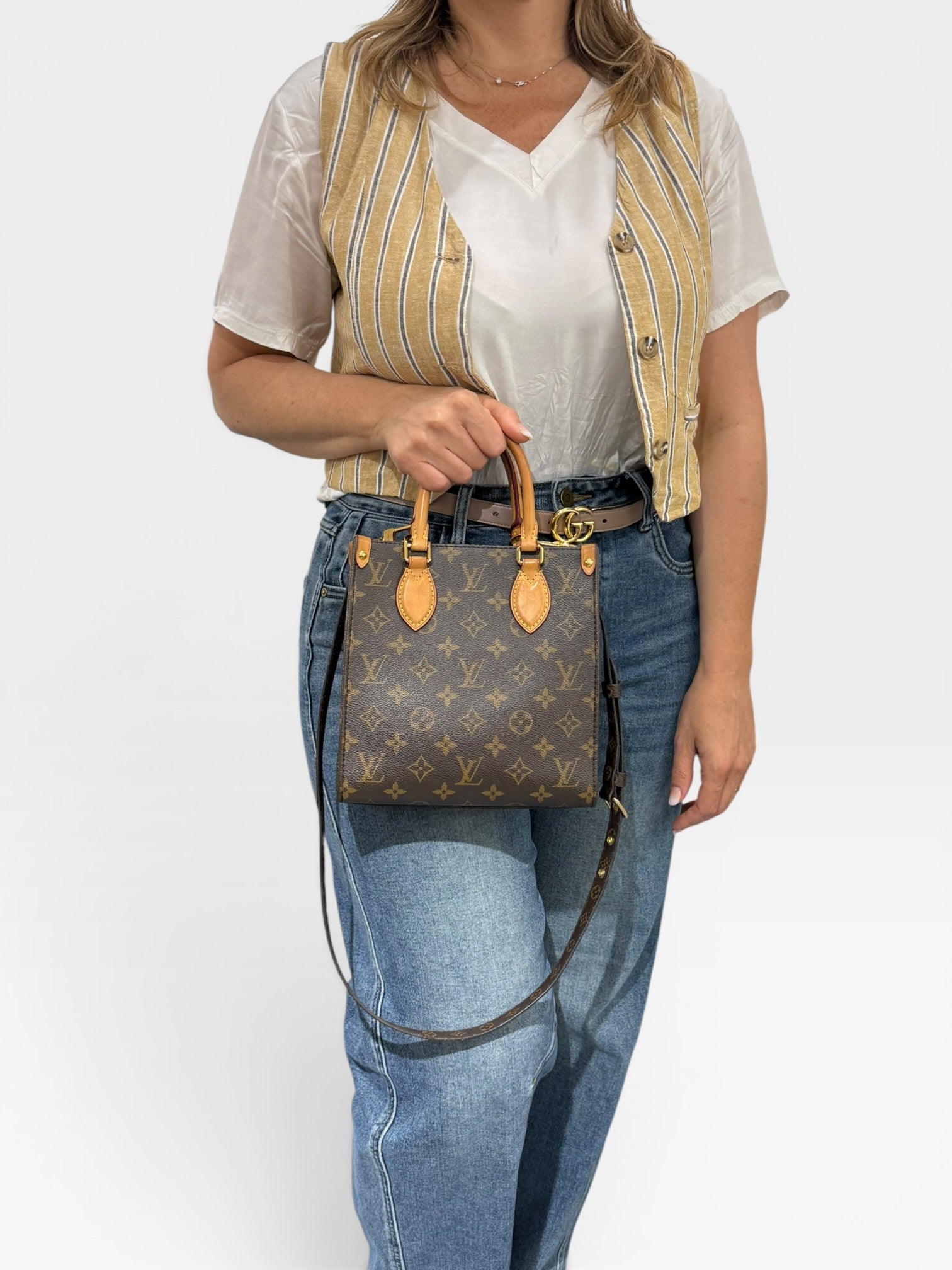 Louis Vuitton Sac Plat BB Monogram