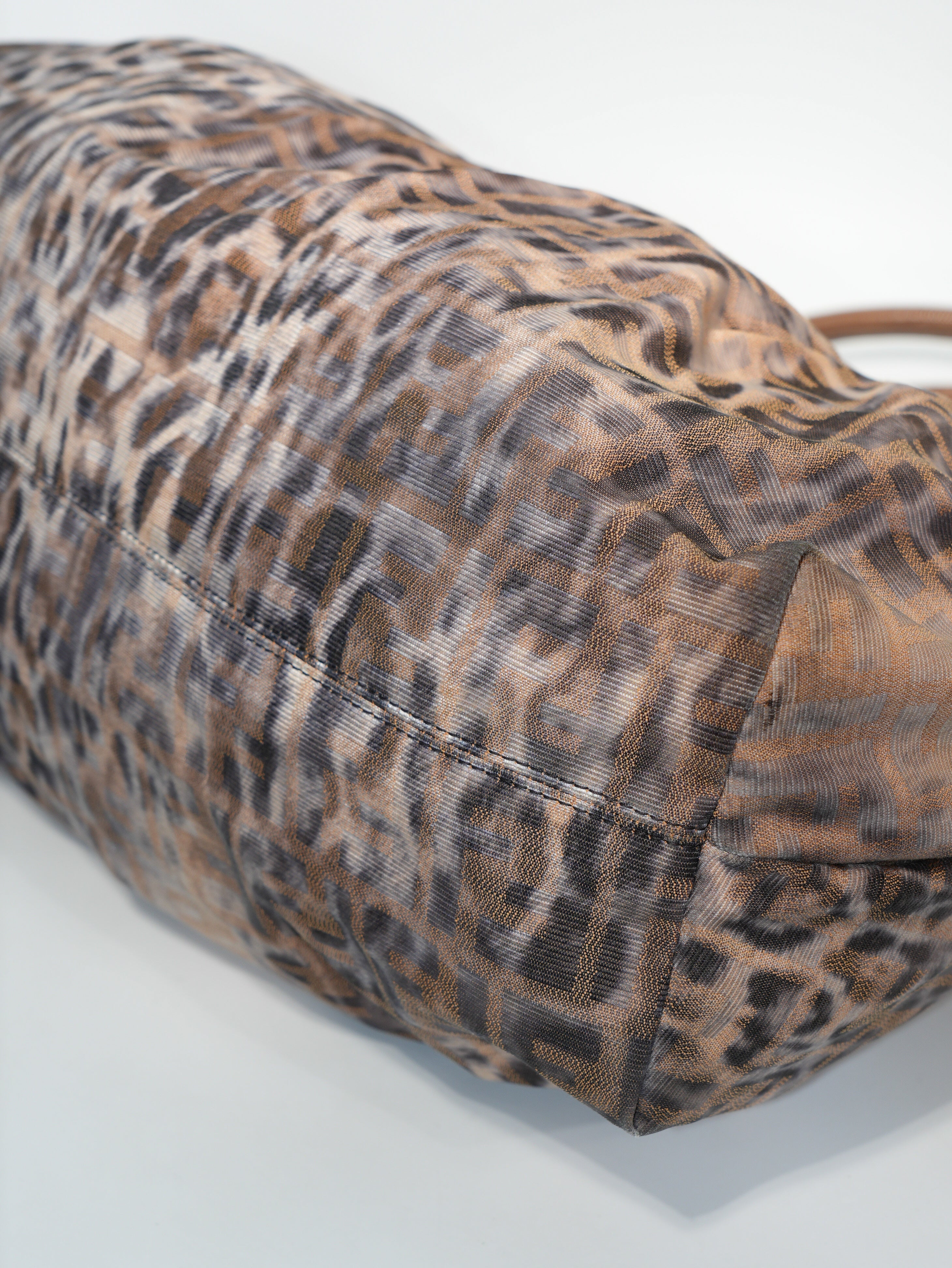 Fendi Tote Chef Leopard