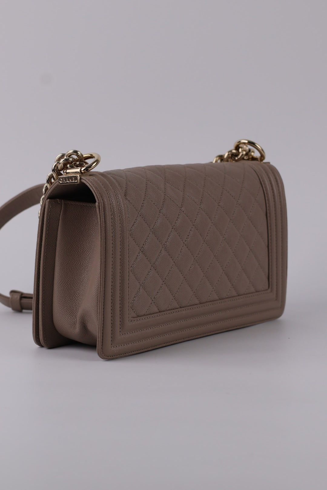 Chanel Boy Media Caviar