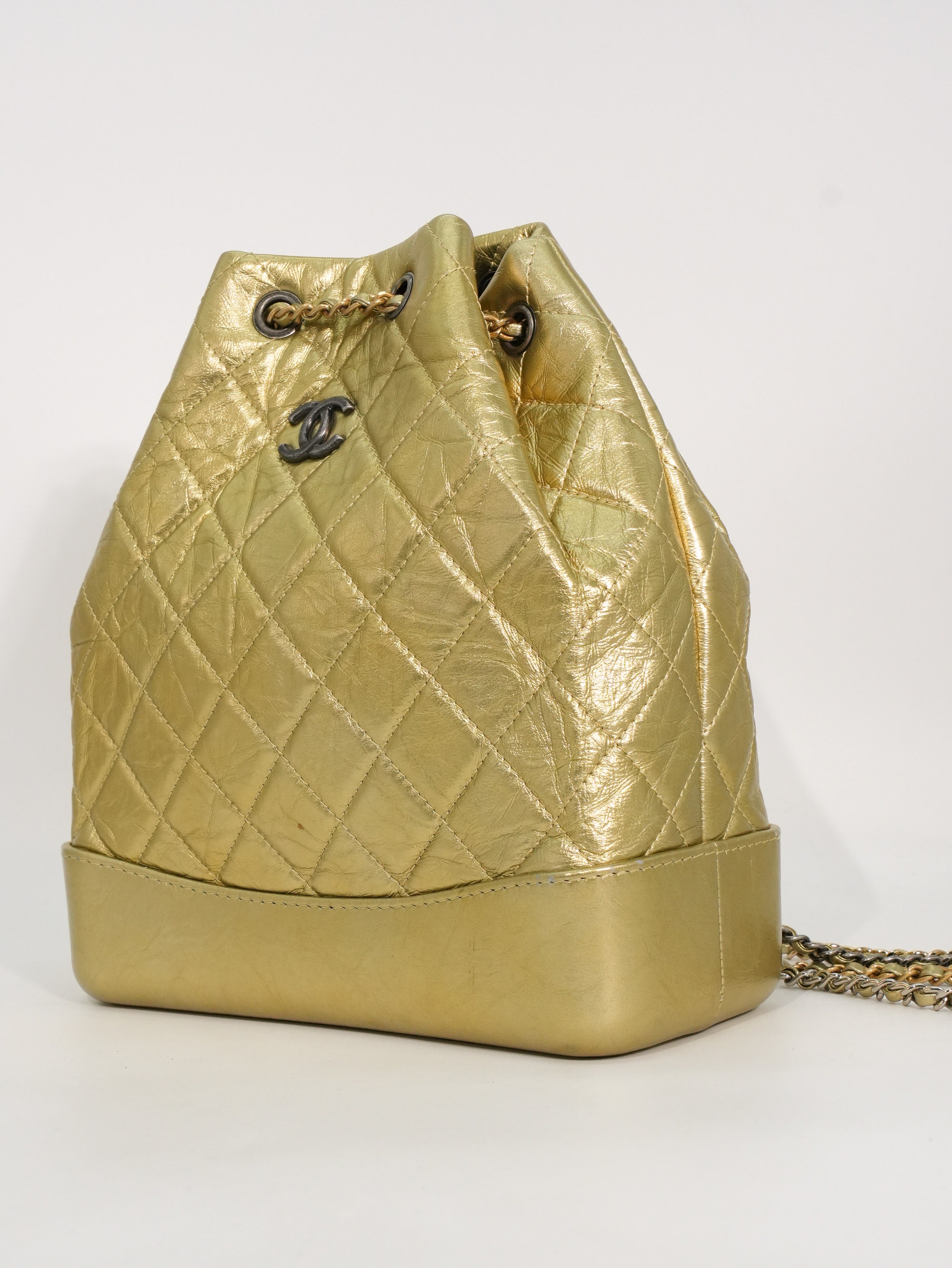 Chanel Zaino Gabrielle Gold