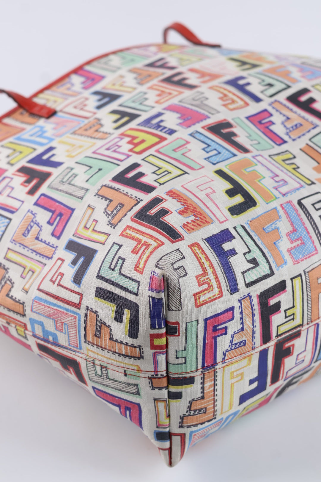Fendi Shopping FF Logo Multicolor