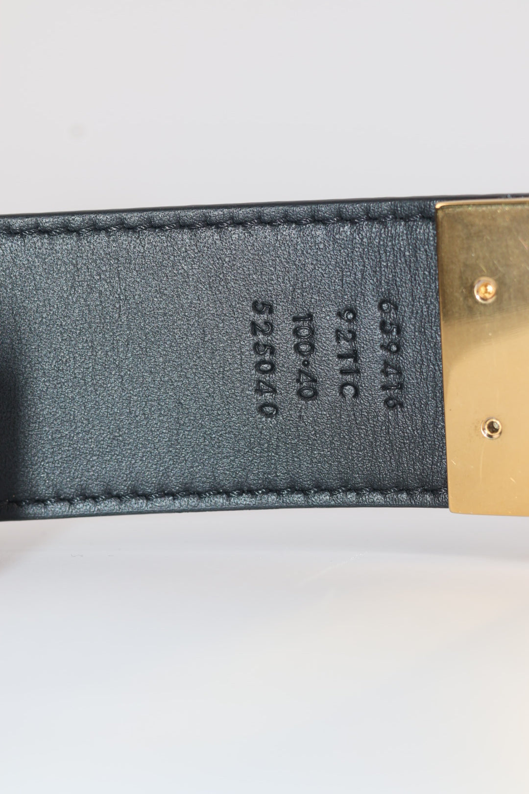 Gucci Cintura Marmont GG Supreme 4 cm Reversibile