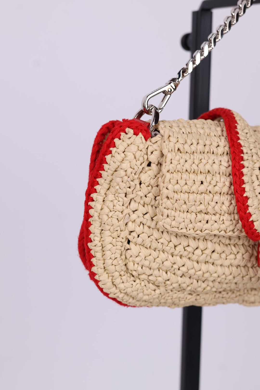 Fendi Mini Baguette Rafia