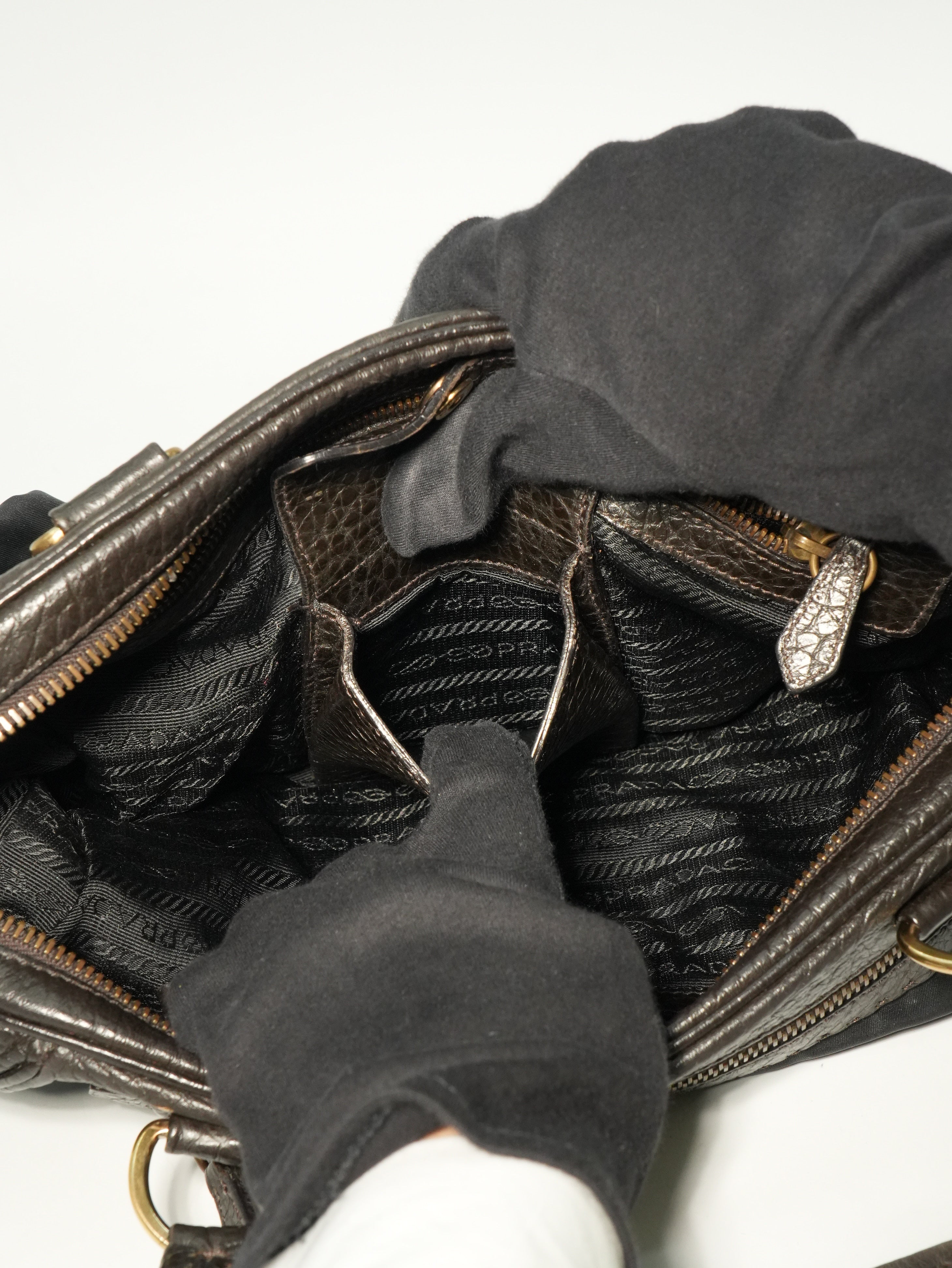 Prada Tote Bag Bowling