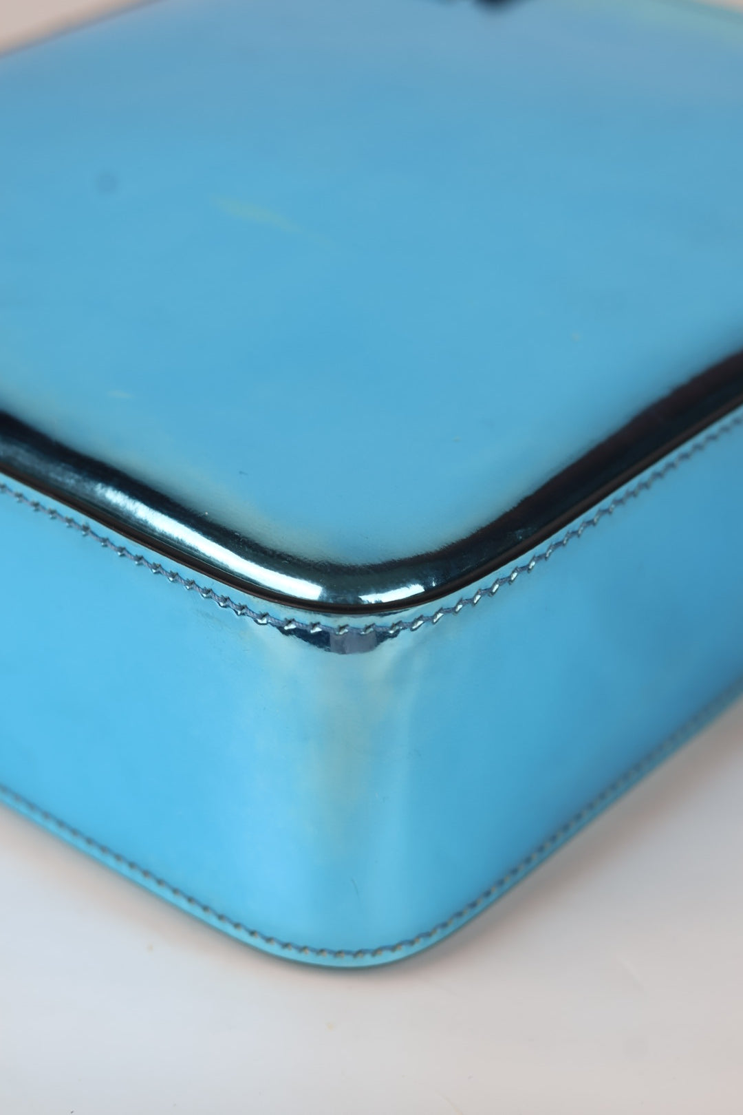 Prada Mini Tote Metallic