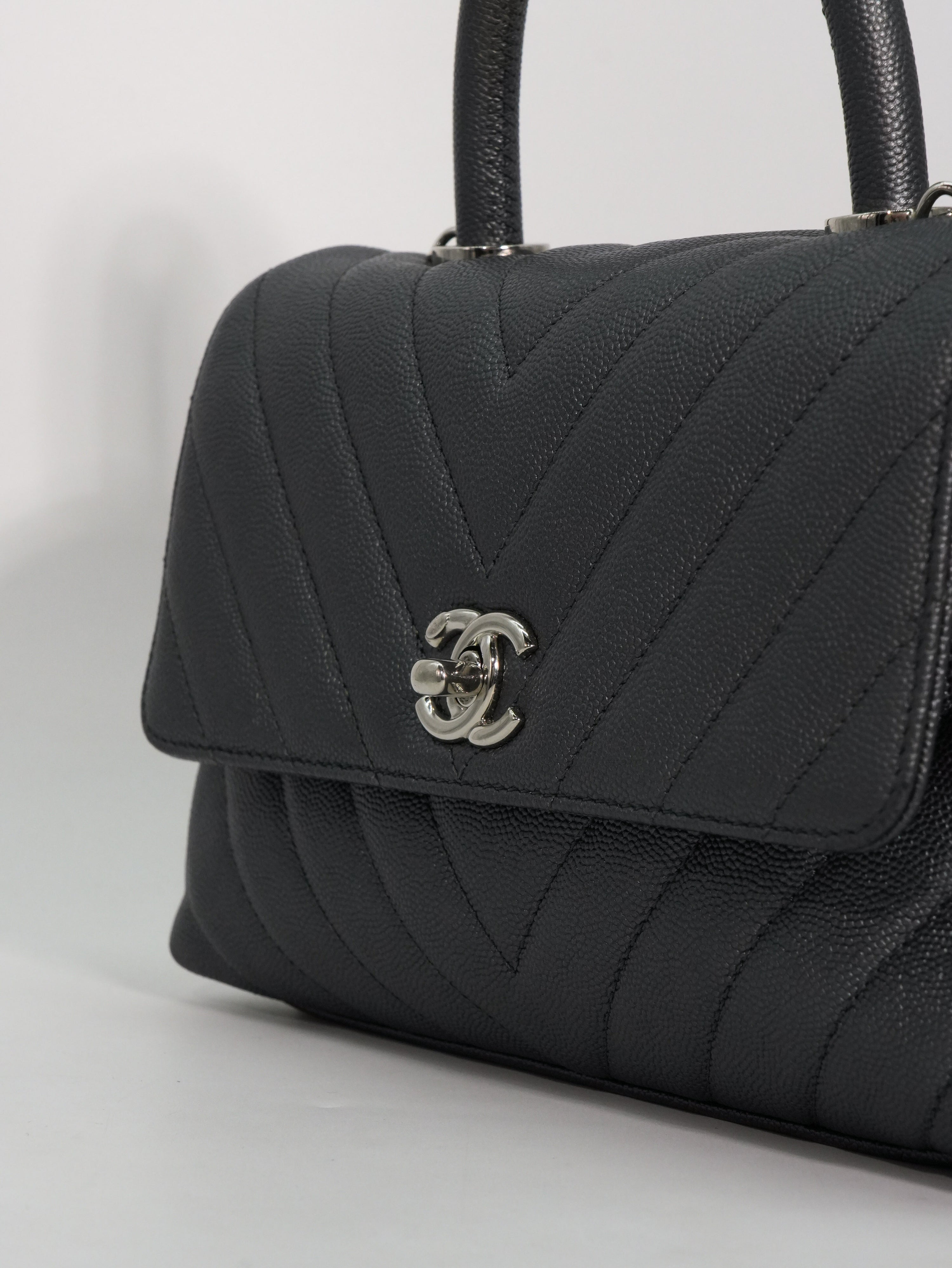 Chanel Coco Handle Caviar