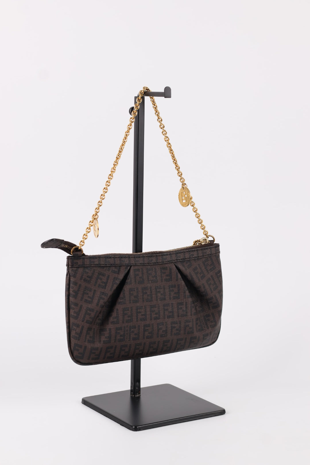 Fendi Chain Pochette FF Logo